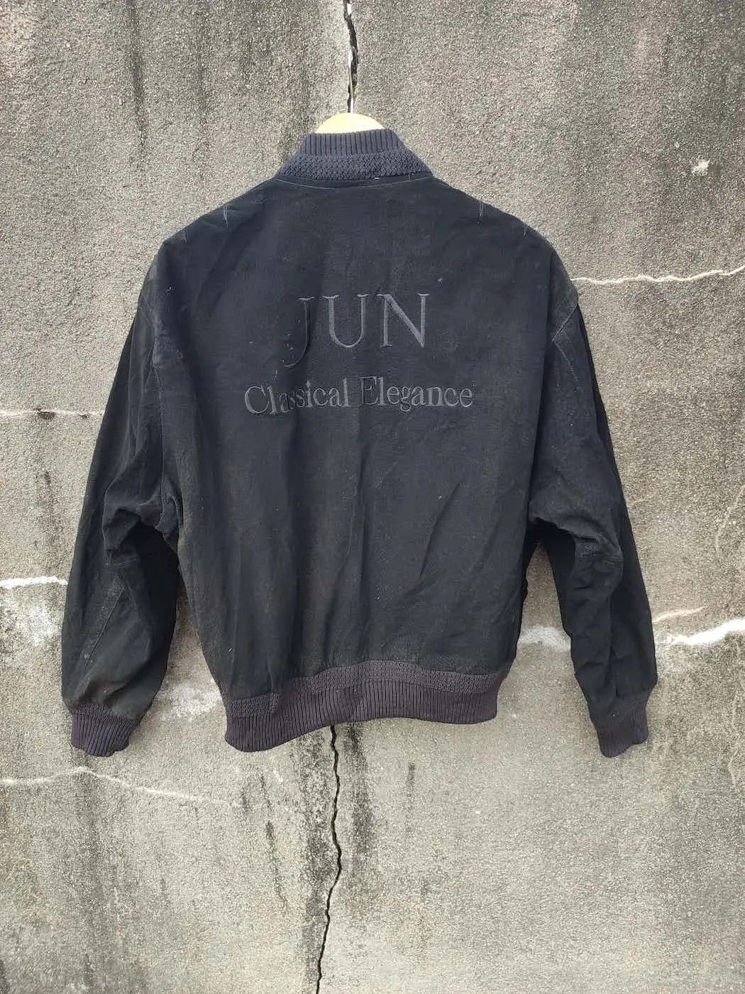 Japanese Brand JUN MEN “Classical Elegance” Embroidered Bomber Jacket Size US M / EU 48-50 / 2 - 1 Thumbnail