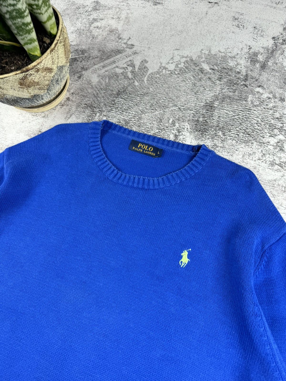 Polo Ralph Lauren Polo Ralph Lauren 90S Knited Old Money Men L Sweater Pullover Size US L / EU 52-54 / 3 - 6 Thumbnail