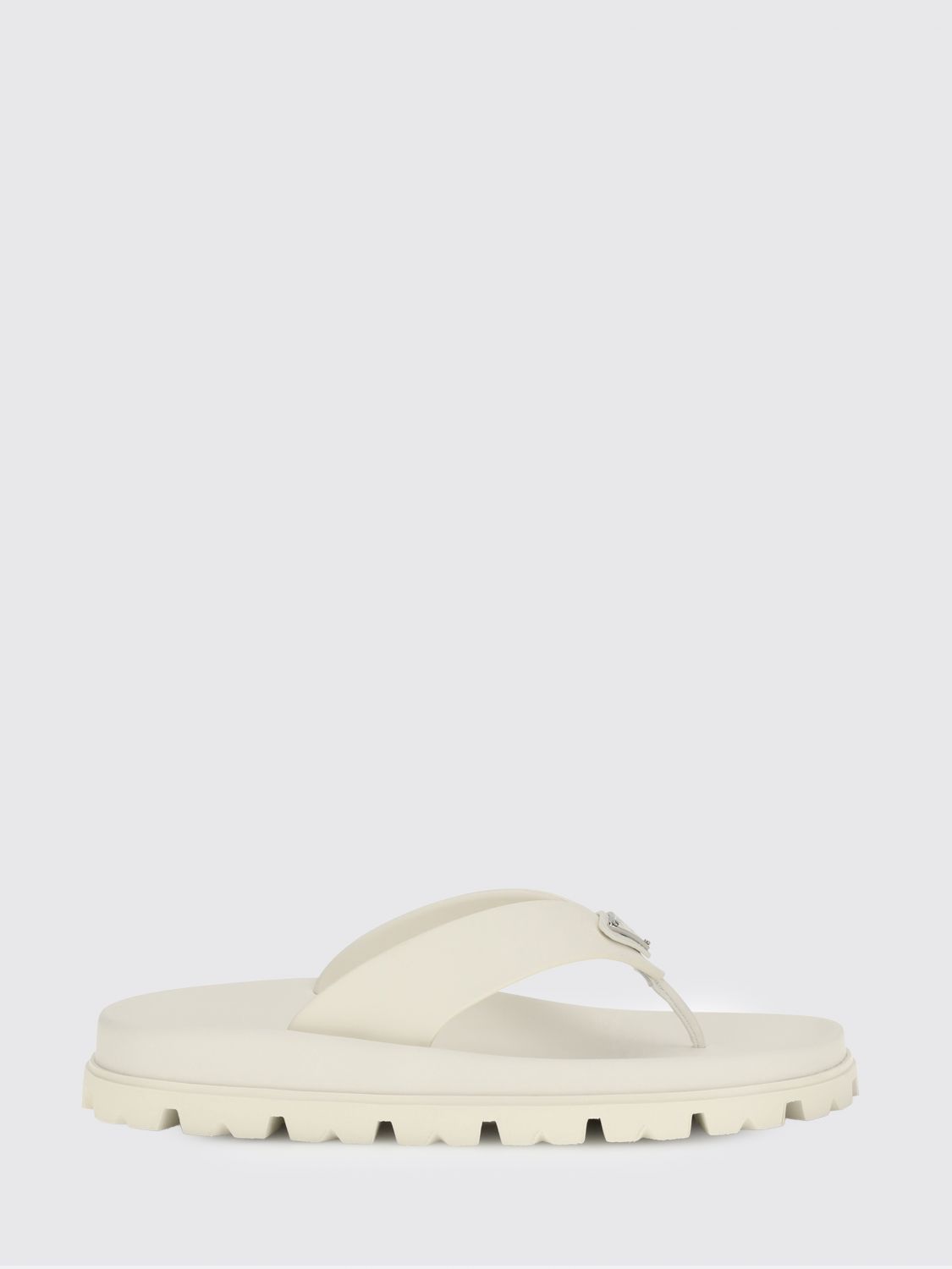 Prada Prada Heeled Sandal Woman Ivory Size US 7 / IT 37 - 1 Preview