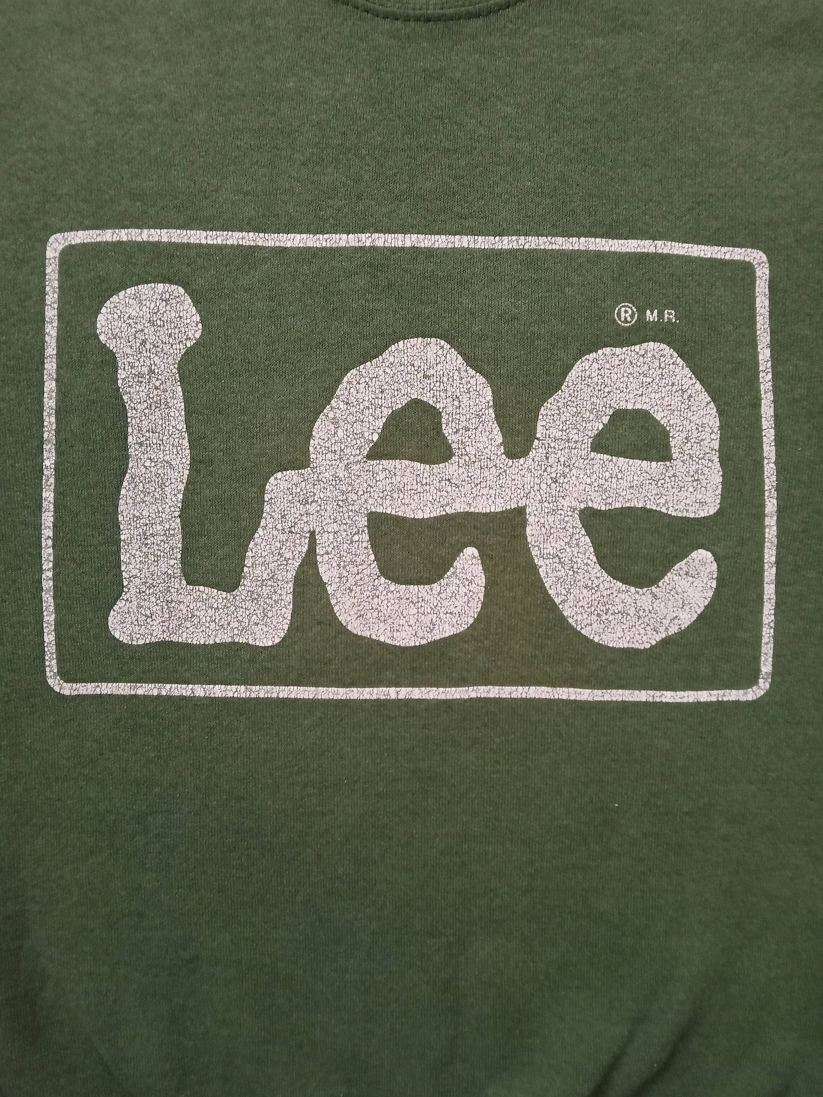 Lee Vintage Lee Center Box Logo Distressed Sweater/ Sweatshirt Size US M / EU 48-50 / 2 - 6 Thumbnail