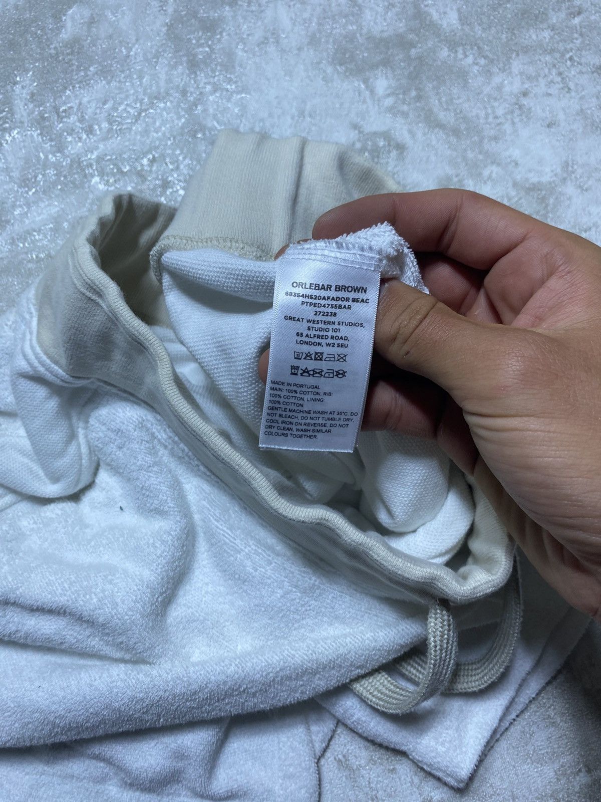 Orlebar Brown Orlebar Brown White Terry Cloth Towelling Shorts Size XL Size US 36 / EU 52 - 8 Thumbnail