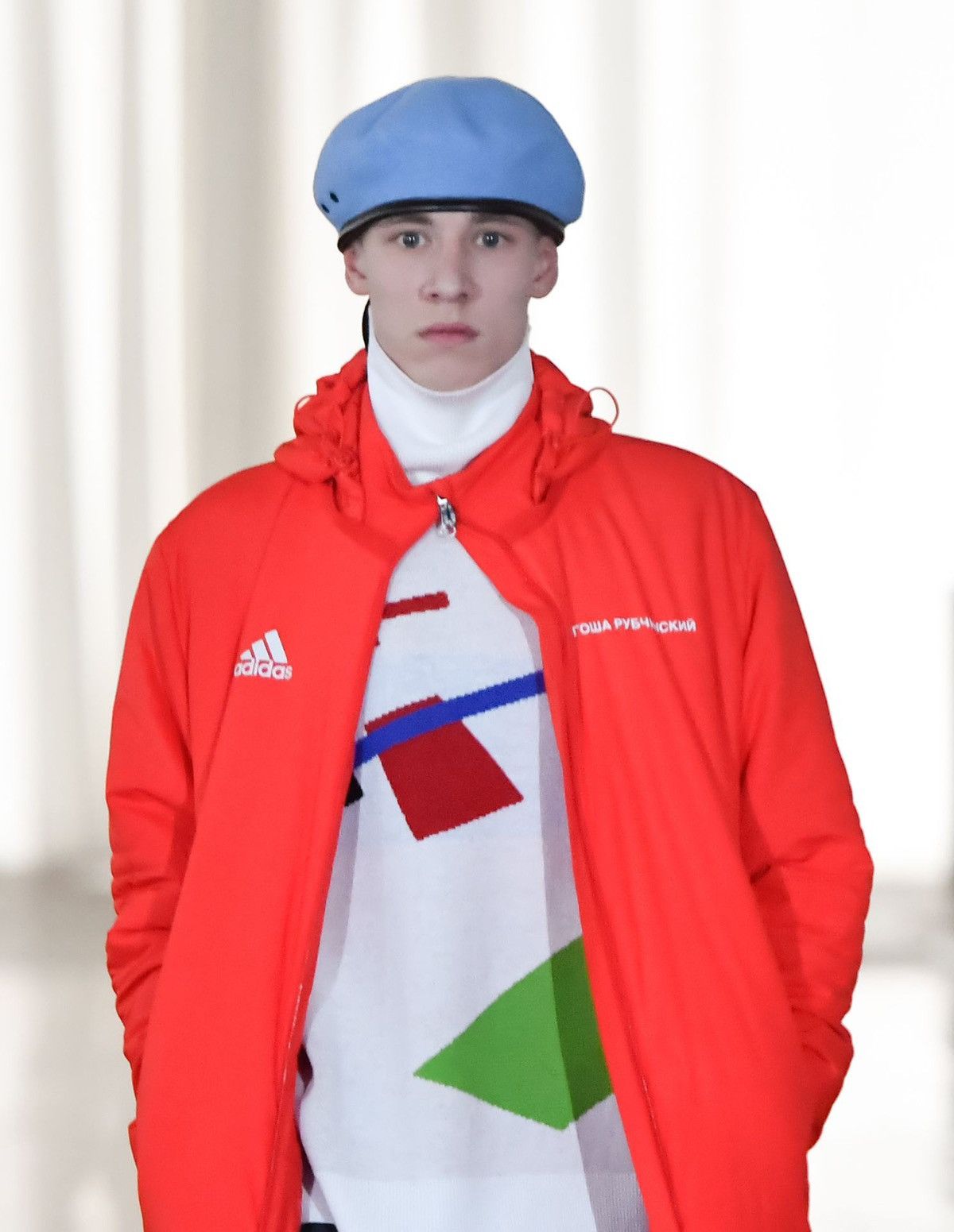 Gosha Rubchinskiy Gosha Rubchinskiy F/W 2017 Green Military Beret Size ONE SIZE - 6 Thumbnail