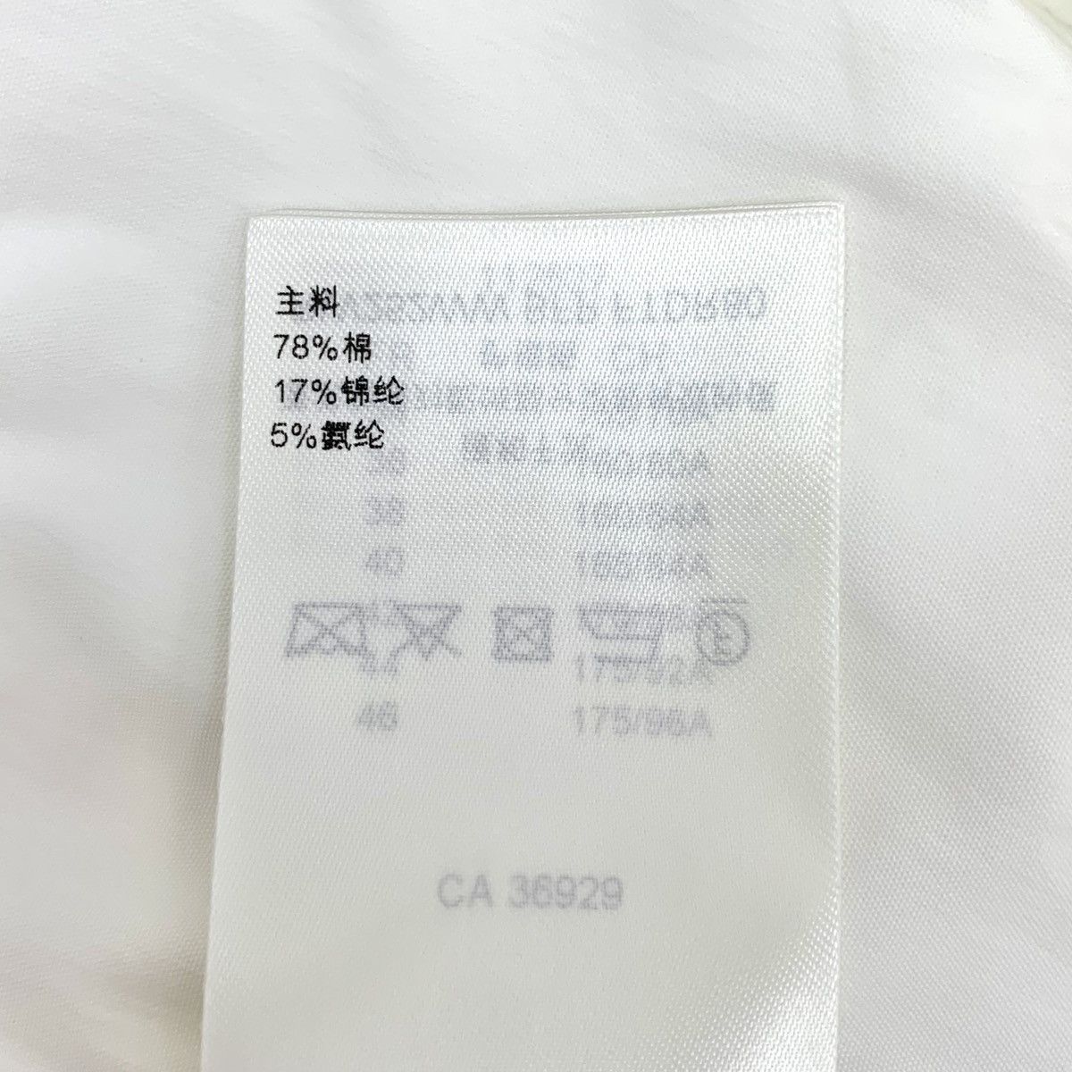 Louis Vuitton Louis Vuitton White Lapel Short Sleeve Pleated Dress K26WX Size XS / US 0-2 / IT 36-38 - 9 Thumbnail