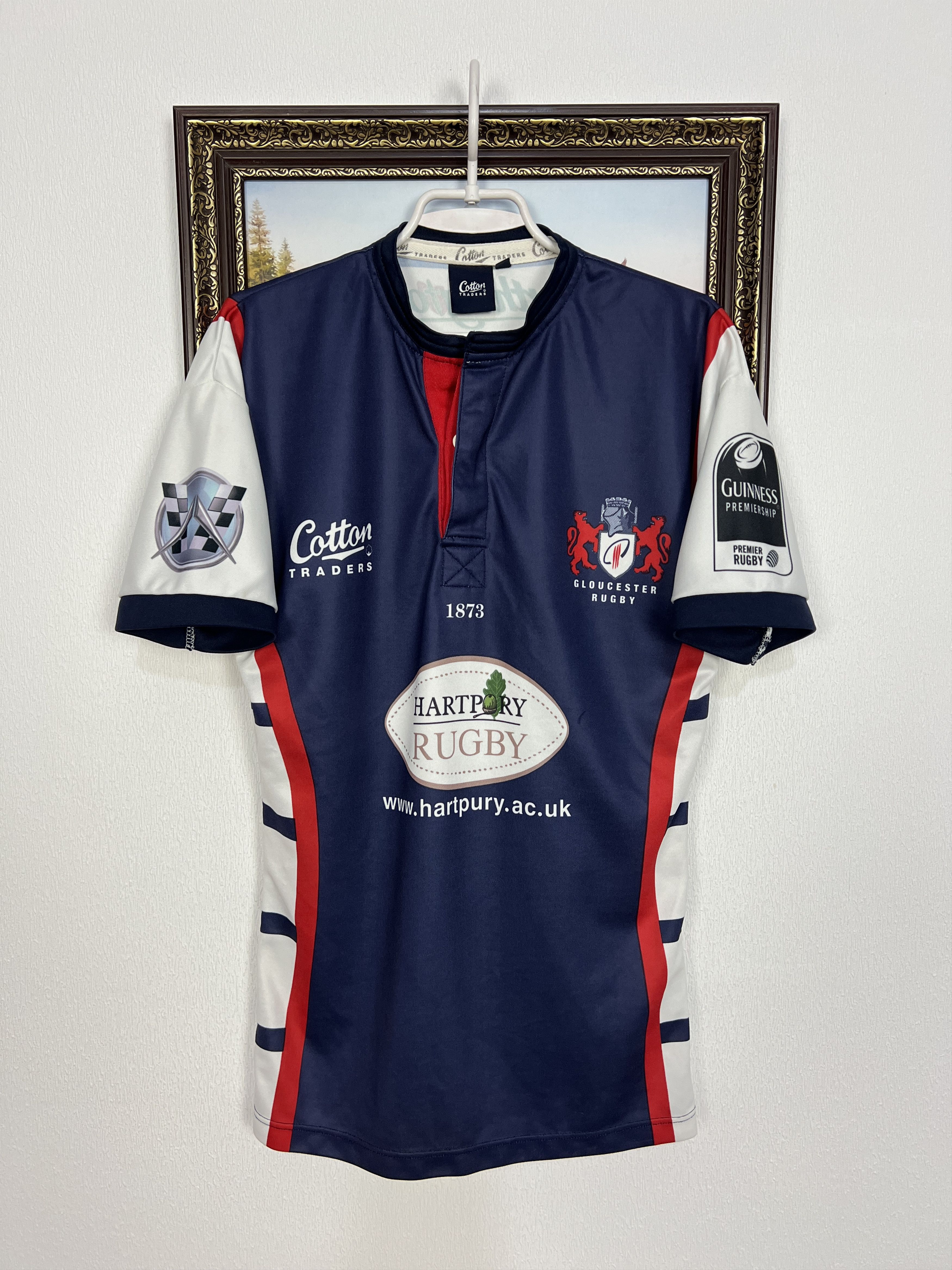 Cotton Traders Cotton Traders Gloucester Rugby Union Jersey Trikot Shirt Size US L / EU 52-54 / 3 - 1 Thumbnail