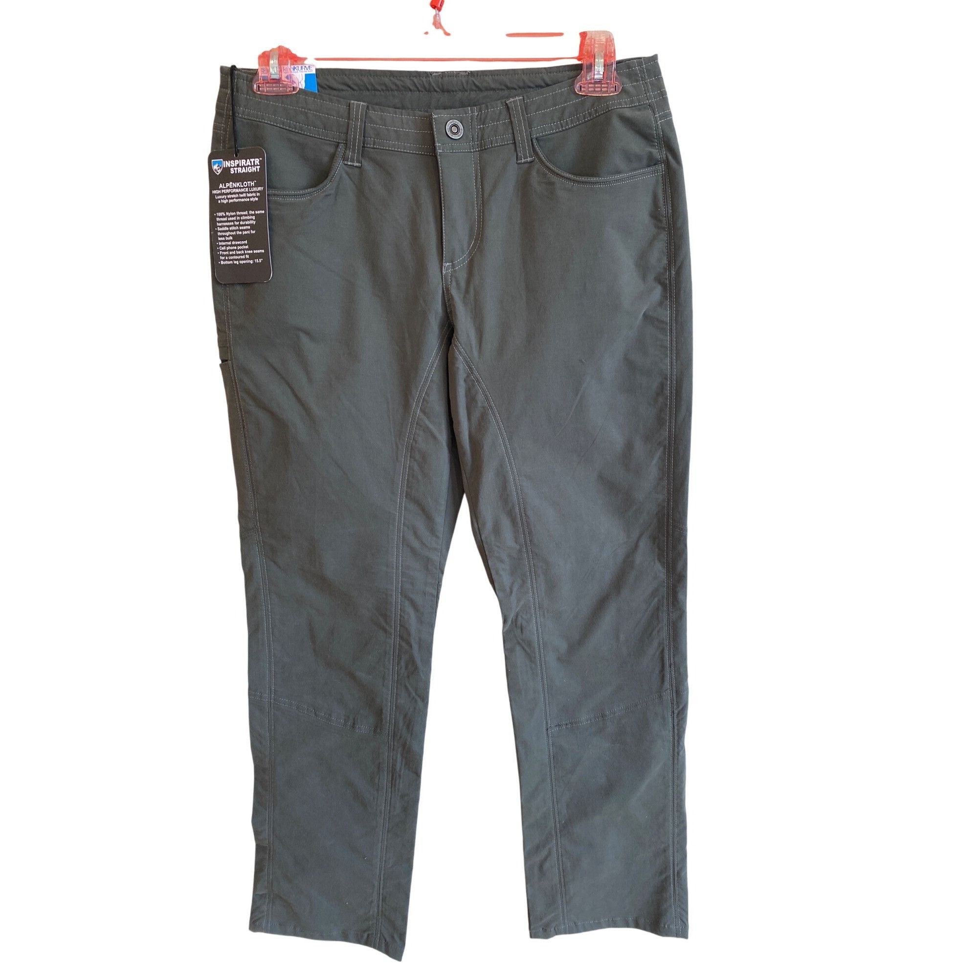 Kuhl NWT Kuhl Inspiratr Straight Hiking Pants Stretch Gray Size 1 Size 32" / US 10 / IT 46 - 2 Thumbnail