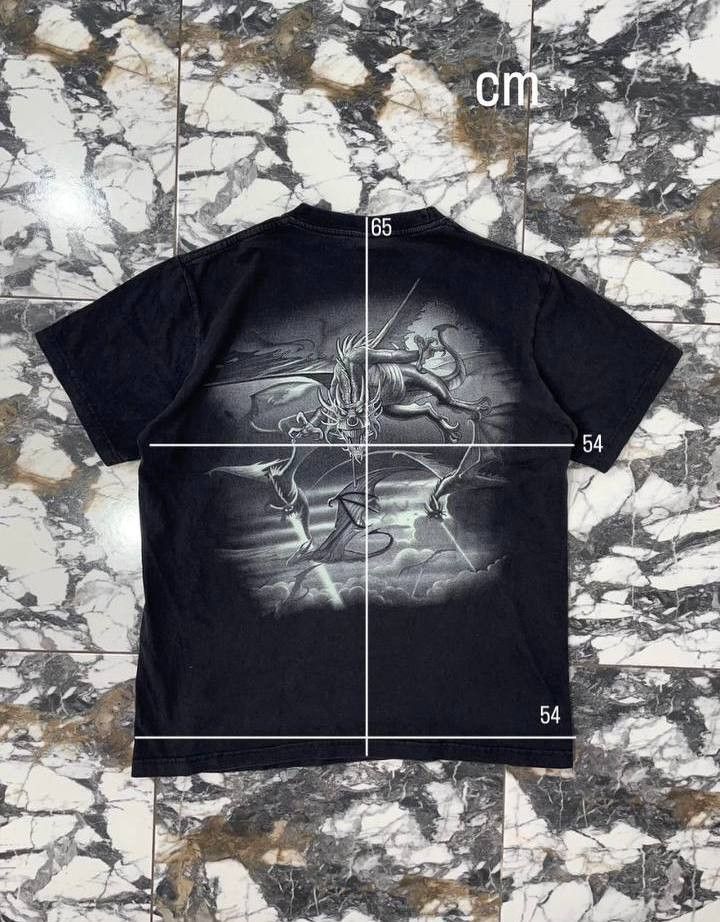 Other Doc Blac Y2K Vintage T-Shirt–Black with Purple Dragon on Size US M / EU 48-50 / 2 - 12 Thumbnail