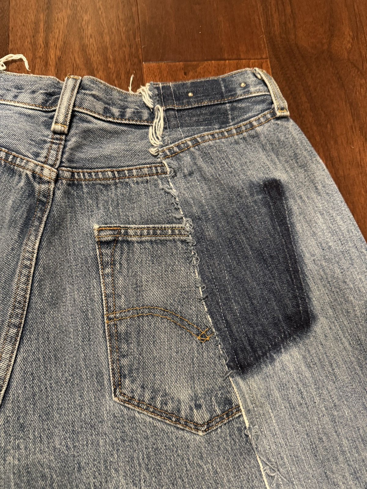 Old Park Old Park x Minedenim Rebuild Baggy Jeans Size US 30 / EU 46 - 5 Thumbnail