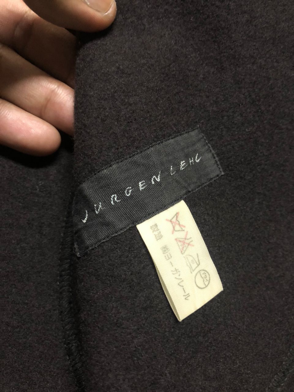 Designer Jurgen Lehl Wool Double Face Shawl Collar Oversized Coat Size US M / EU 48-50 / 2 - 11 Thumbnail