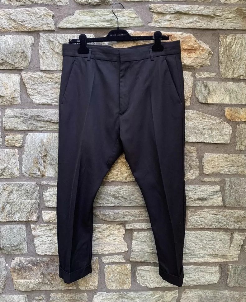 Haider Ackermann Haider Ackermann sizeM Bend your knife and wear wool trouse Size 38R - 2 Thumbnail