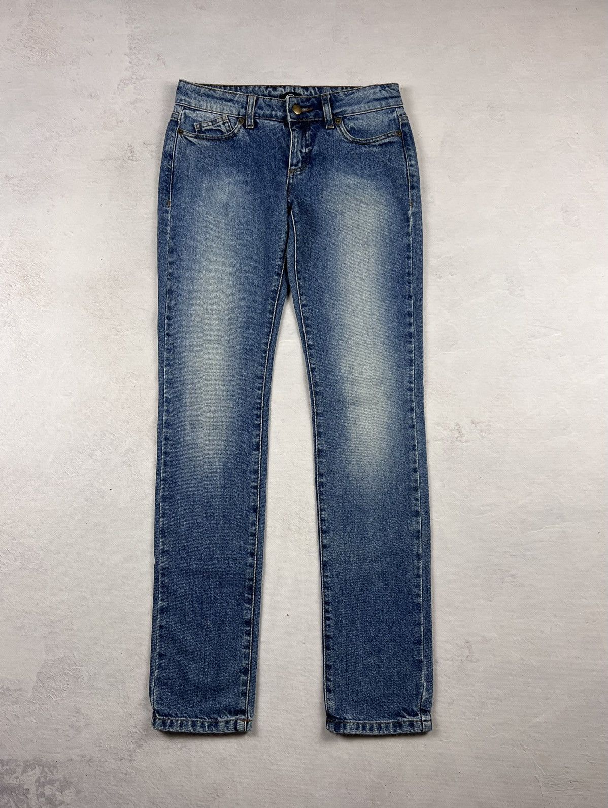 Alexander McQueen × Japanese Brand × Vintage Japanese Avant Garde Alexander McQueen Denim Classic Y2k Size US 26 / EU 42 - 6 Thumbnail