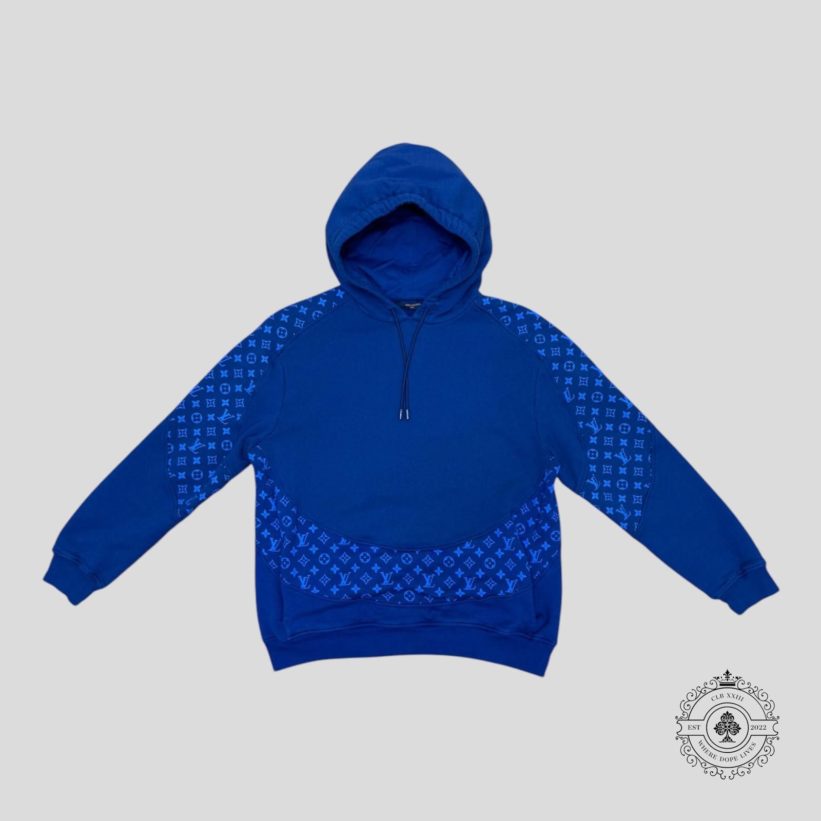 Louis Vuitton LOUIS VUITTON MONOGRAM CIRCLE CUT HOODIE - OCEAN Size US XL / EU 56 / 4 - 1 Thumbnail