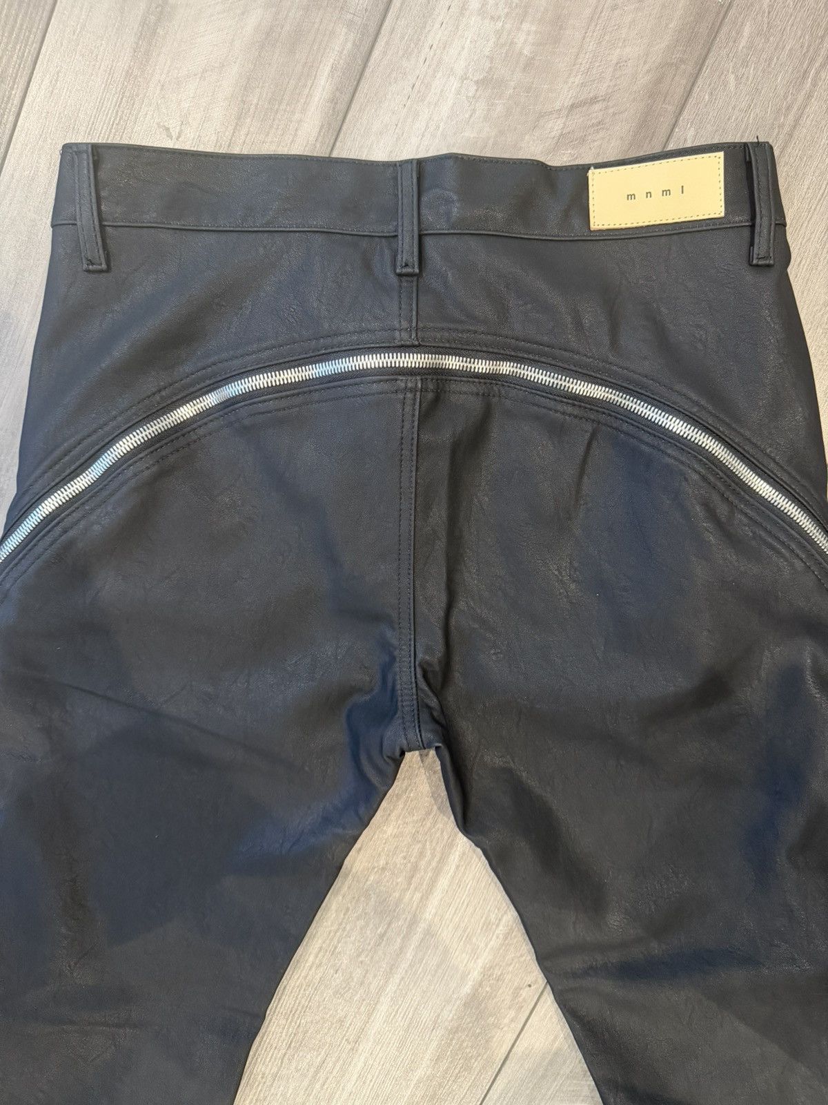MNML MNML Waxed “Bolan” Style Denim Size US 33 - 6 Thumbnail