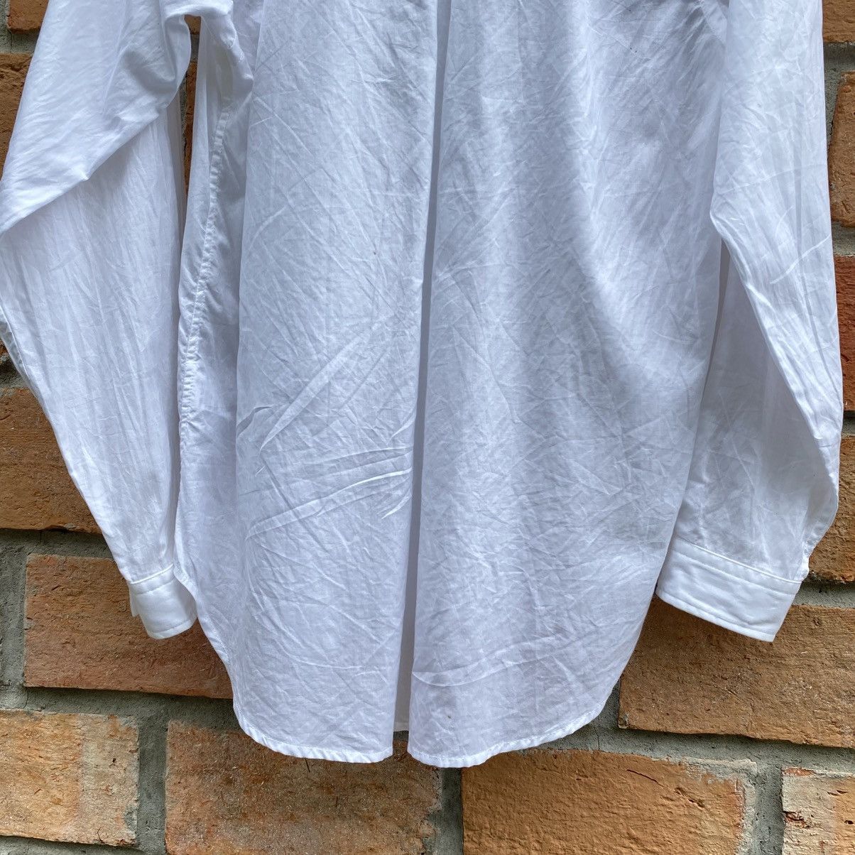 Zucca Zucca White Fitted Button-Up Shirt Size XS / US 0-2 / IT 36-38 - 16 Thumbnail