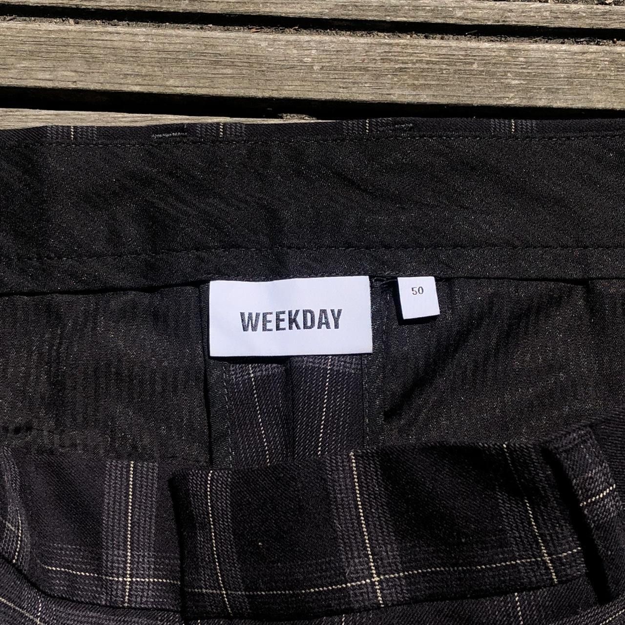 Weekday Weekday Check Suit Trousers Size US 32 / EU 48 - 3 Thumbnail