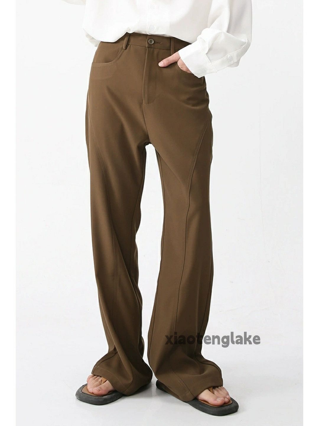 Designer × Japanese Brand × Vintage retro y2k yuppie disco bootcut flared patchwork pants Size US 30 / EU 46 - 6 Thumbnail