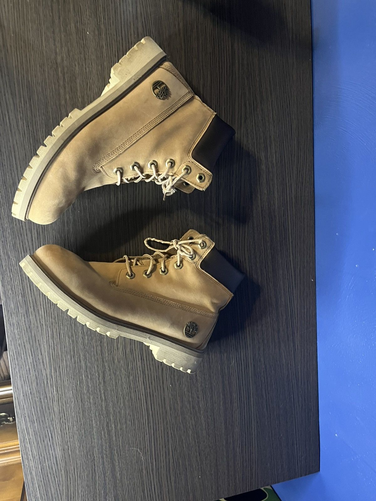 Timberland Timberland Size 7 Mens Beige Metallic Size US 7 / EU 40 - 2 Thumbnail