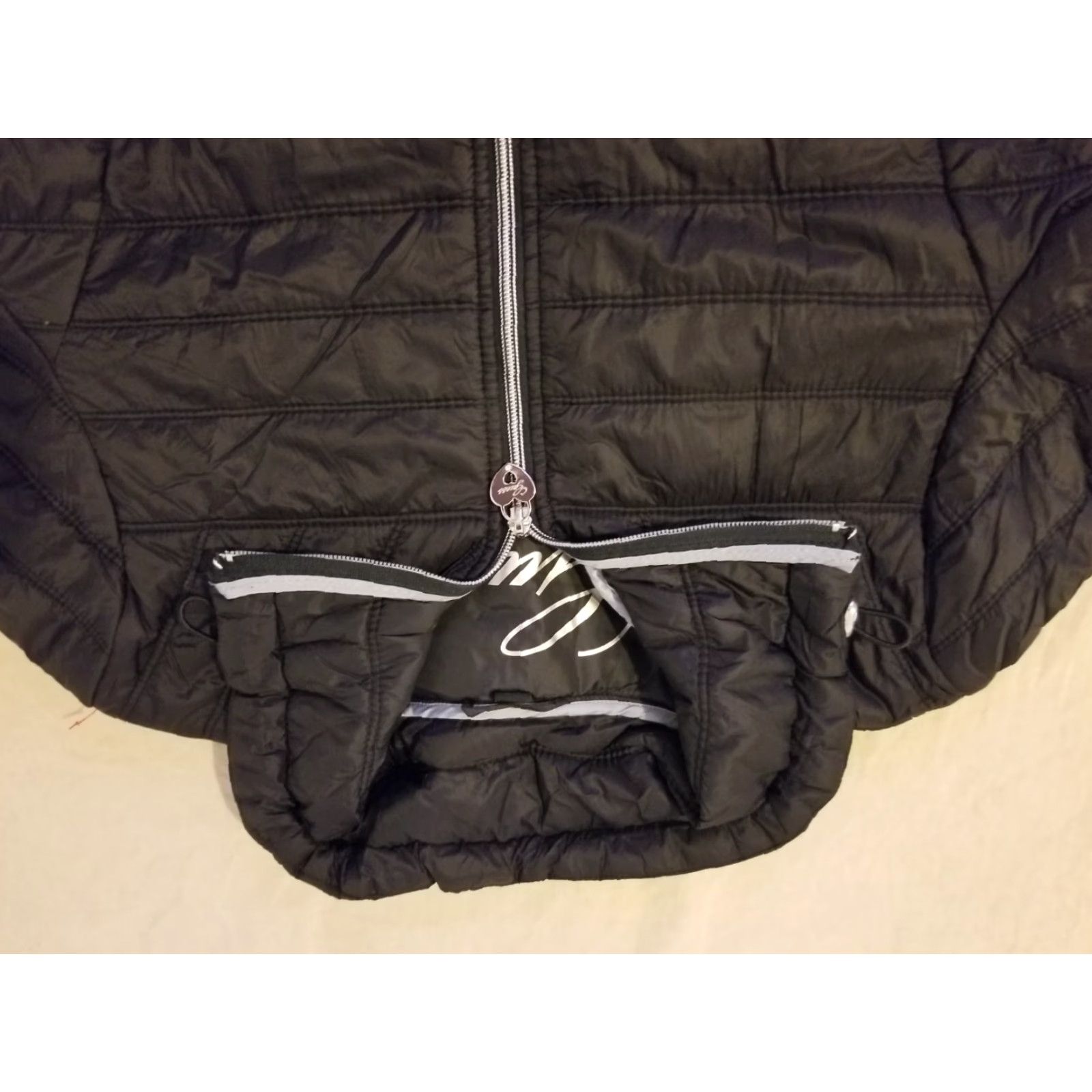 Guess Womens Guess Jacket L Large Black Puffer Size L / US 10 / IT 46 - 2 Thumbnail