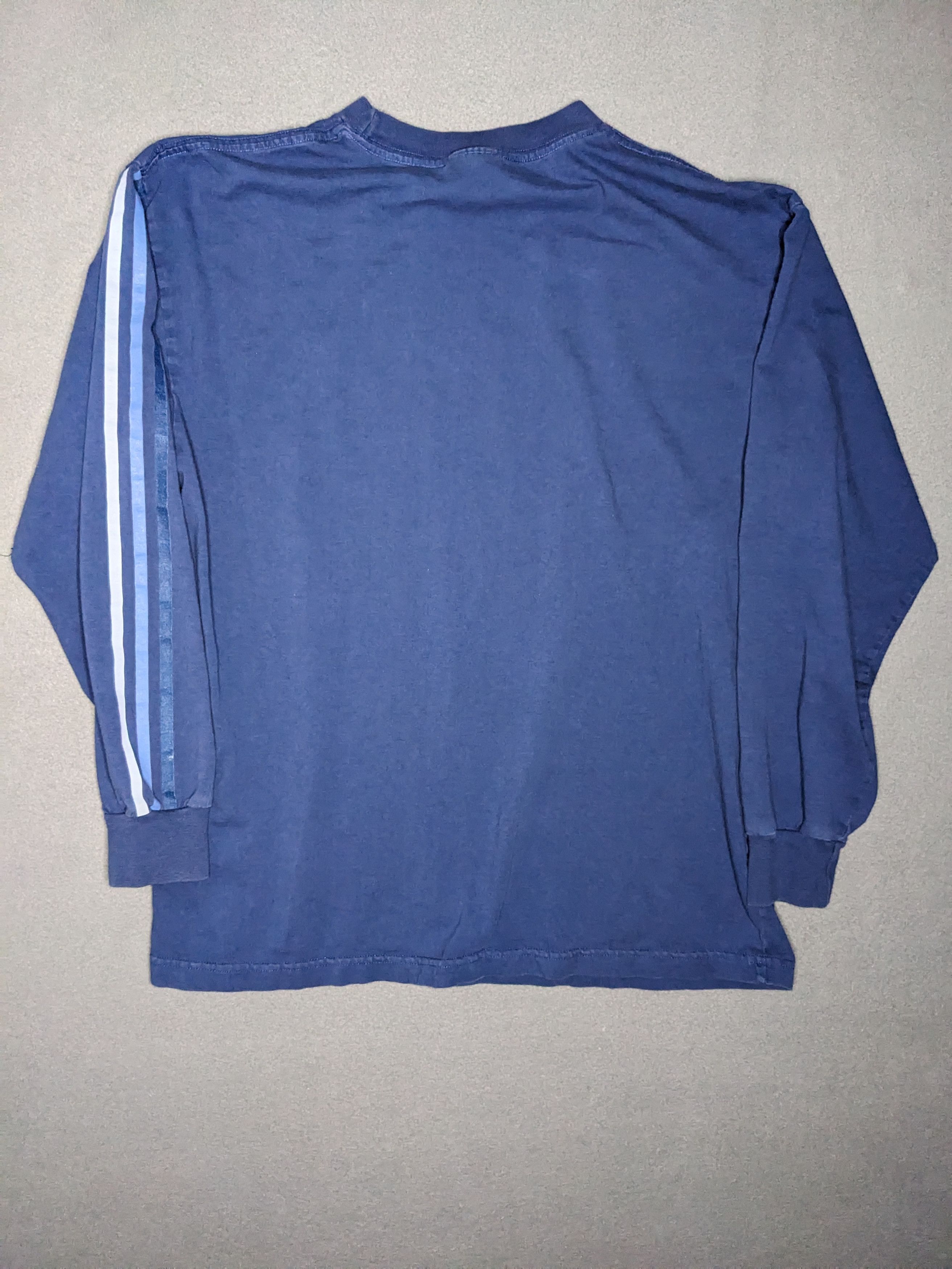 Adidas VTG 90s Adidas Long Sleeve Shirt Large 3 Stripes Canada Size US L / EU 52-54 / 3 - 4 Thumbnail