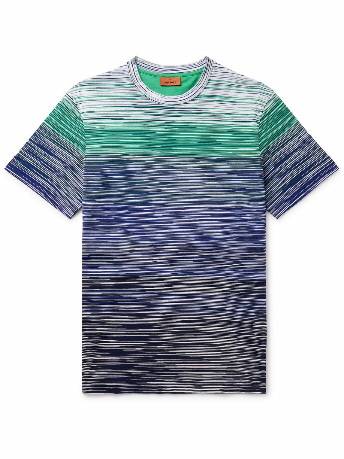 Missoni o1y0225 Crewneck T-Shirt in Multicolor Size US M / EU 48-50 / 2 - 1 Thumbnail