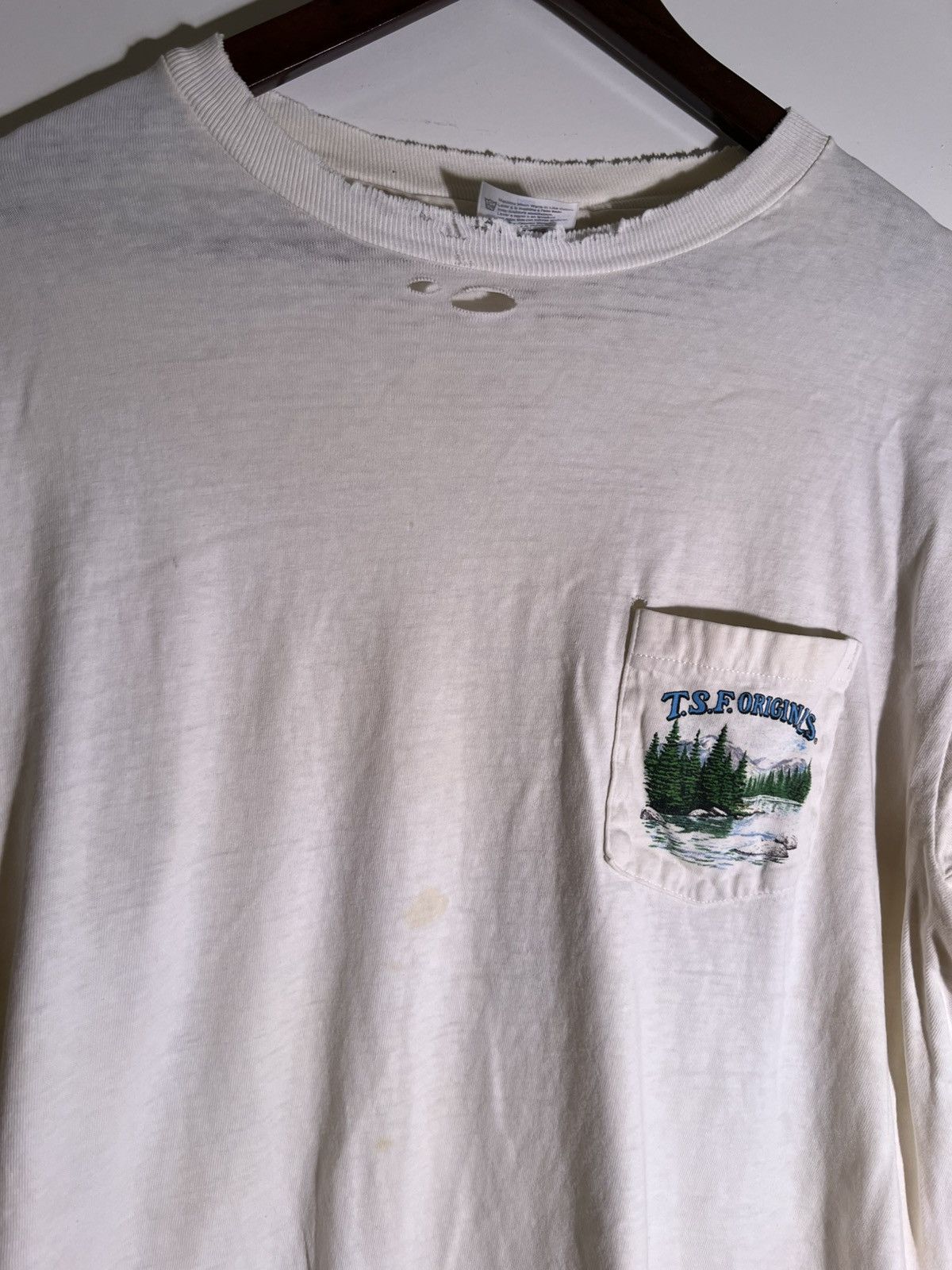 Vintage 90’s 2000’s Y2K Vintage T.S.F. Originals Duck Retro Shirt Size US L / EU 52-54 / 3 - 8 Thumbnail