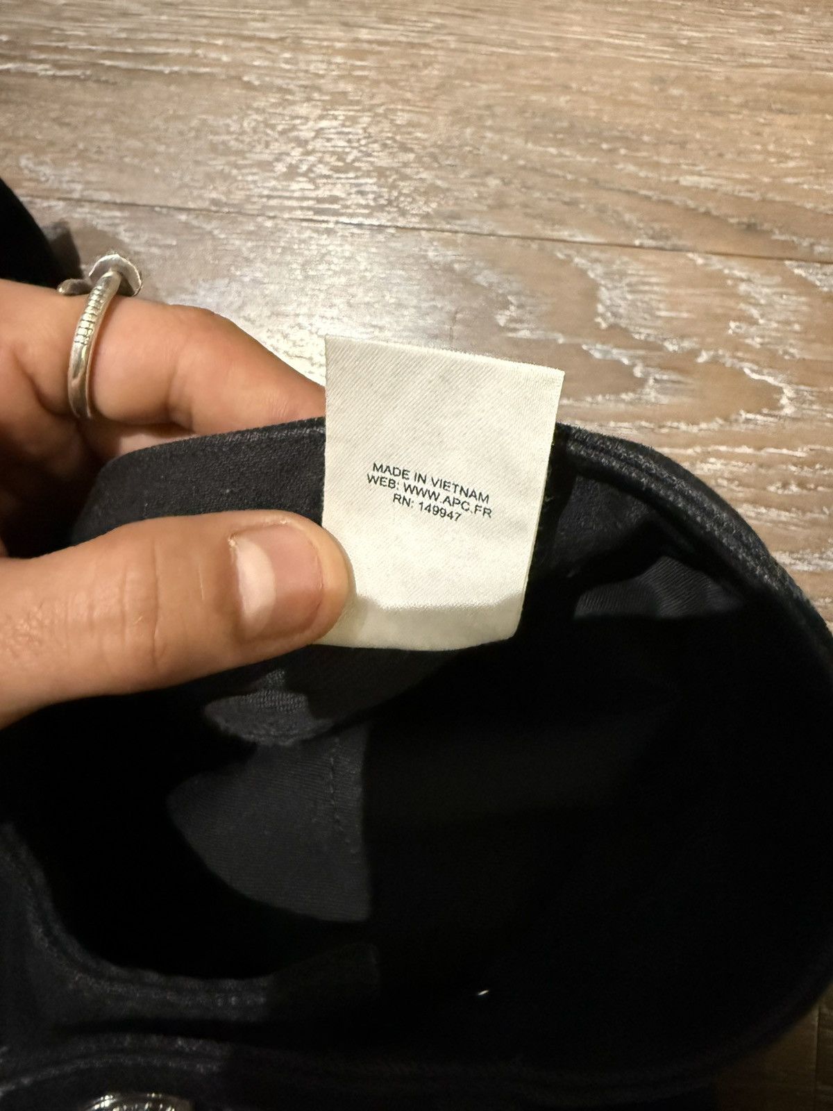 A.P.C. APC Jeans Black Size US 27 - 7 Thumbnail
