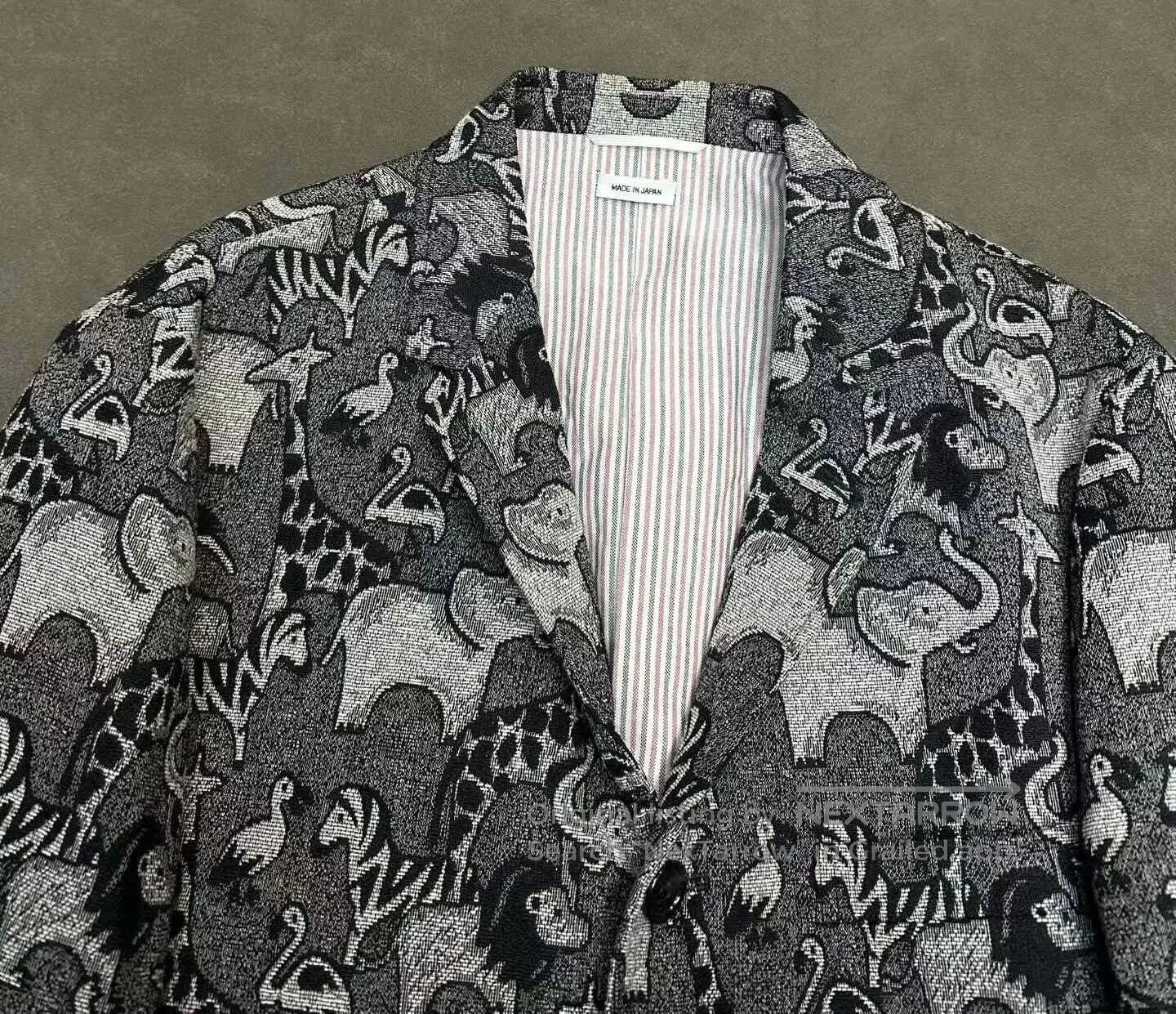 Thom Browne Thom Browne Animal Embroidery Blazer. Size US L / EU 52-54 / 3 - 3 Thumbnail