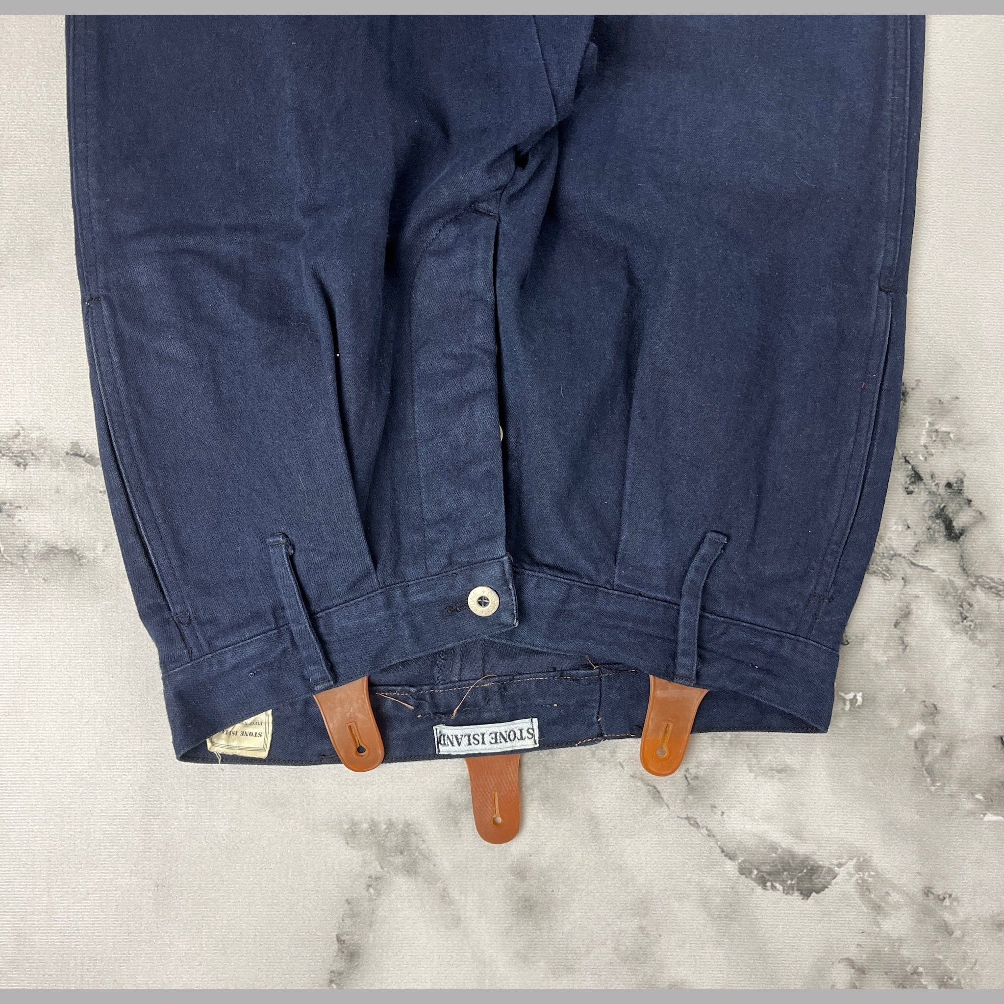 Stone Island Pantaloni Stone Island Cotone Pesante Attacchi 1989 – 46 IT Size US 32 / EU 48 - 2 Thumbnail