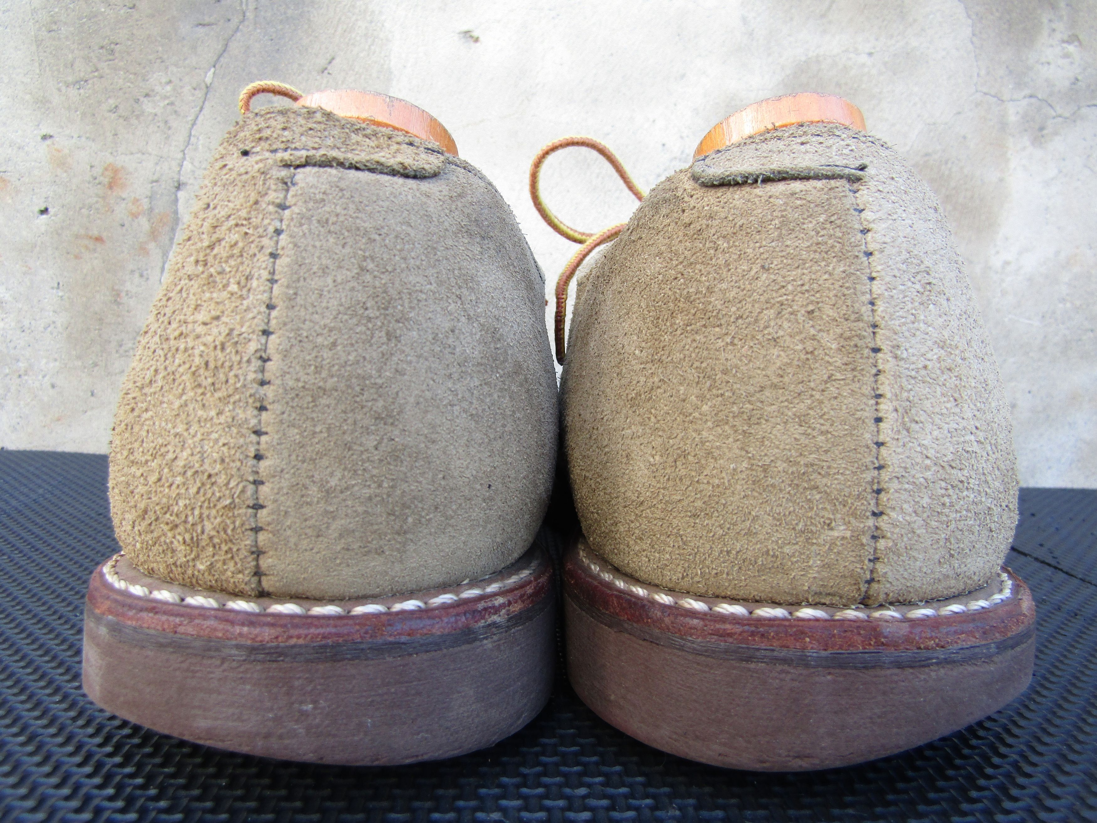 Red Wing Red Wing 8056 Oxford Shoes Sage Roughout Suede Plain Toe Size US 12 / EU 45 - 4 Thumbnail