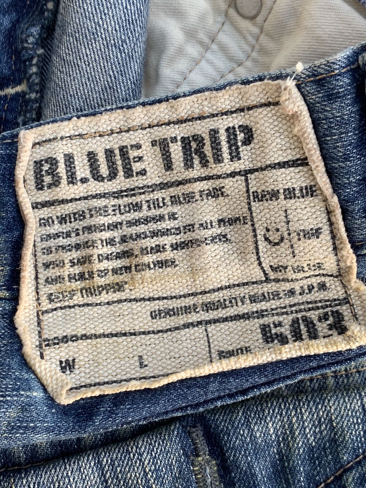 Edwin Heavy Distressed Edwin 503 jeans. Size US 32 / EU 48 - 11 Thumbnail