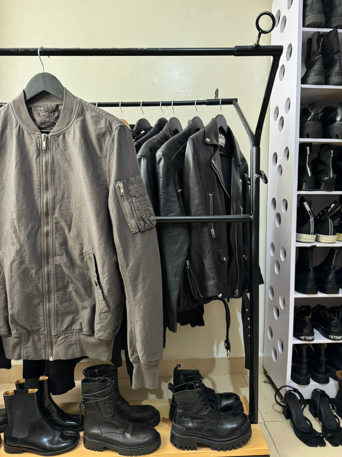 Rick Owens Drkshdw Rick Owens drkshdw bomber jackets Size US M / EU 48-50 / 2 - 2 Thumbnail