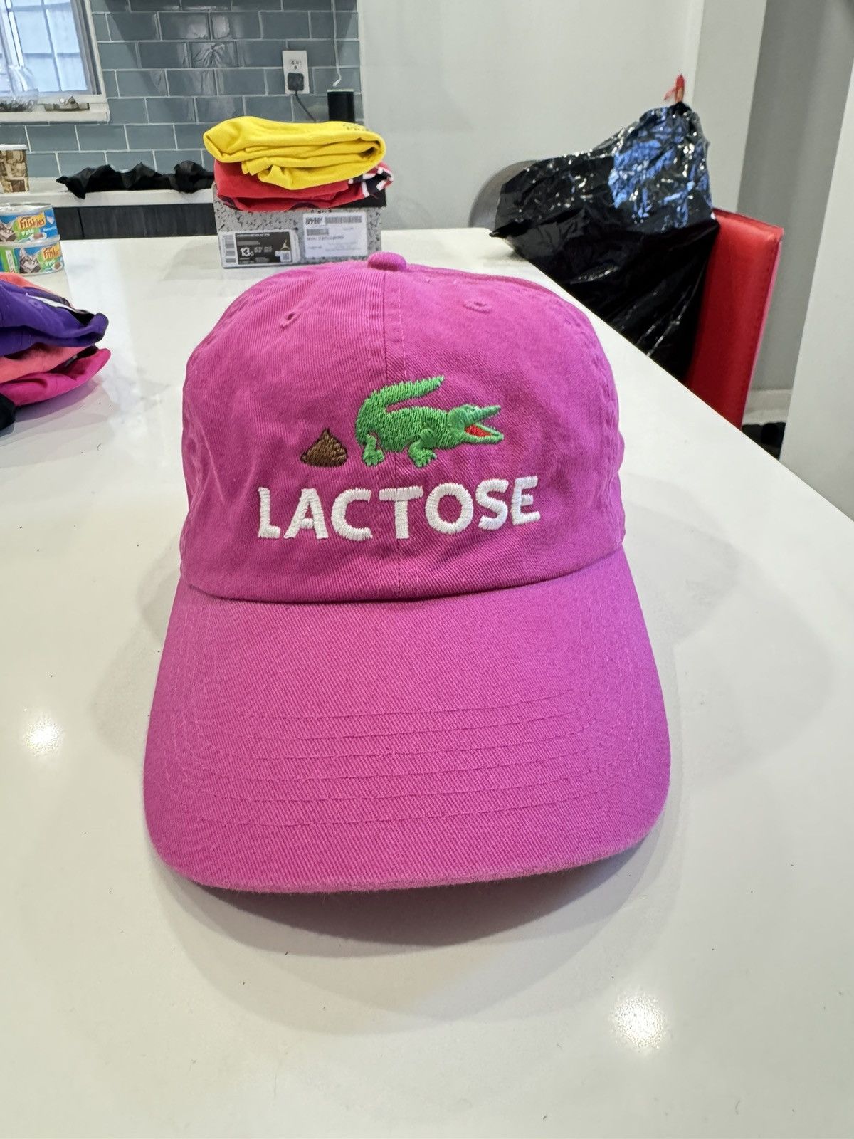 Other Lactose Dad Hat in Fuscia Size ONE SIZE - 2 Thumbnail
