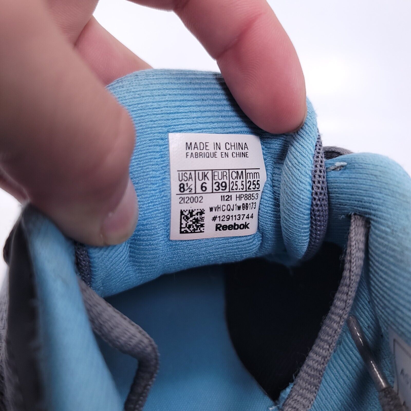Reebok Reebok All Day Comfort Shoe Womens Size 8.5 HP8853 Gray Blue Size US 8.5 / IT 38.5 - 8 Thumbnail