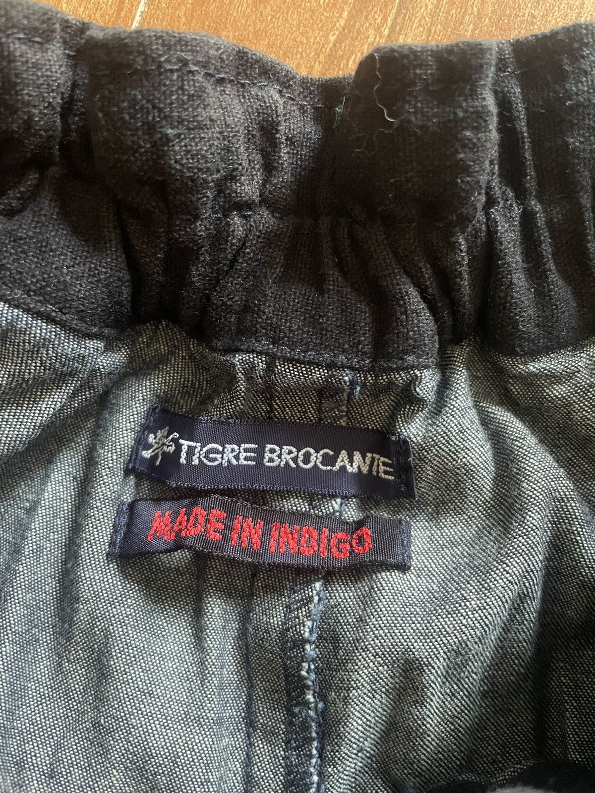 TIGRE BROCANTE Tigre Brocante Indigo Wide Leg Pants Size 26" / US 2 / IT 38 - 5 Thumbnail