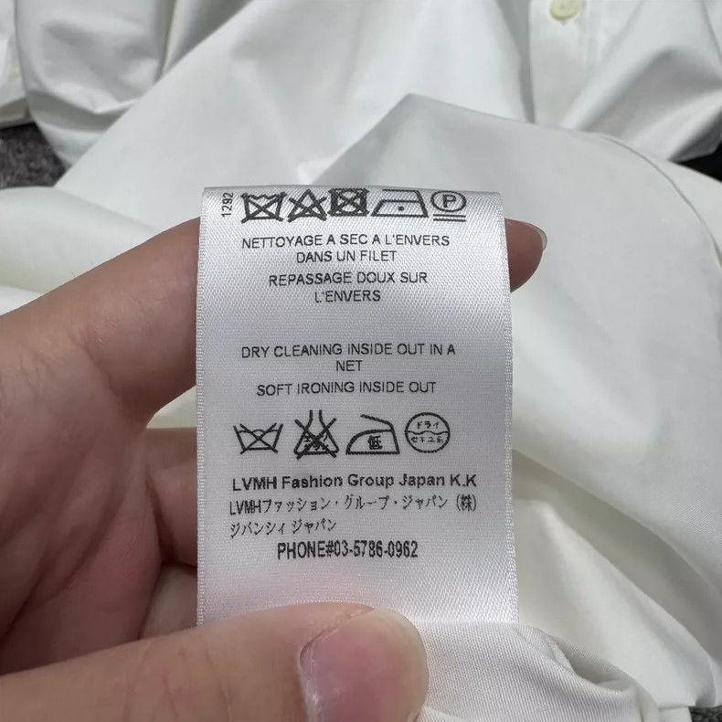 Givenchy Givenchy Size43 Ribbon Shirt Size US M / EU 48-50 / 2 - 4 Thumbnail