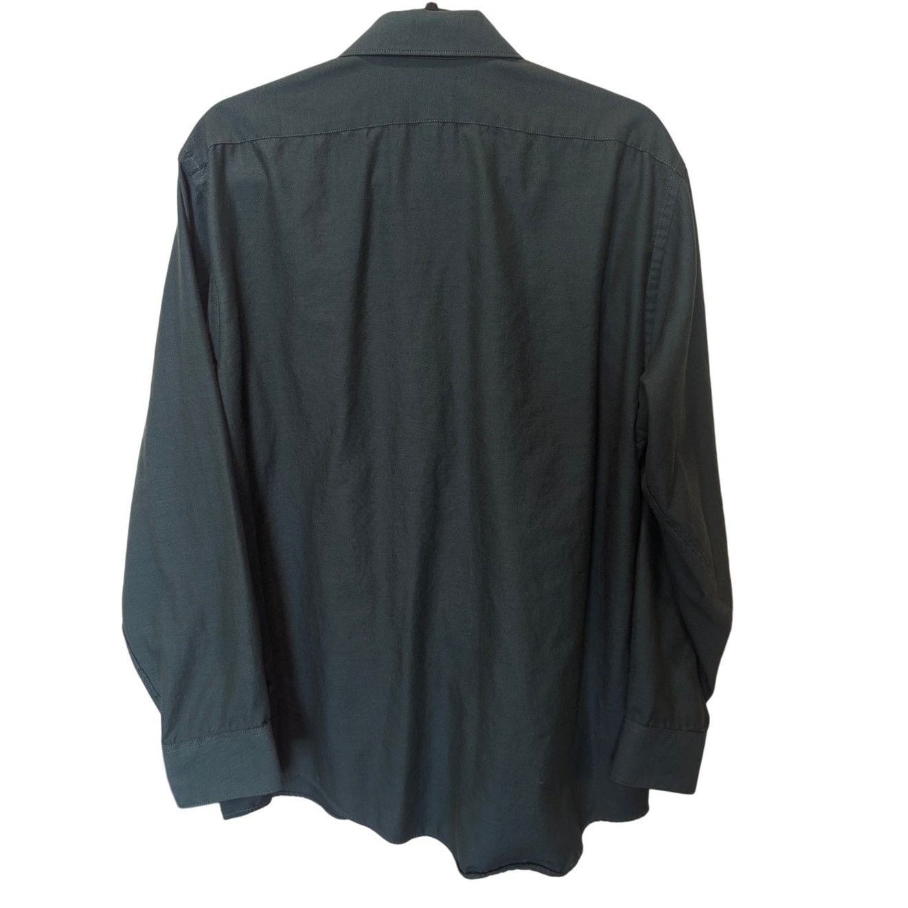 Arrow Arrow Green Regular Fit Button Up Size 17 34/35 Size US XXL / EU 58 / 5 - 2 Thumbnail
