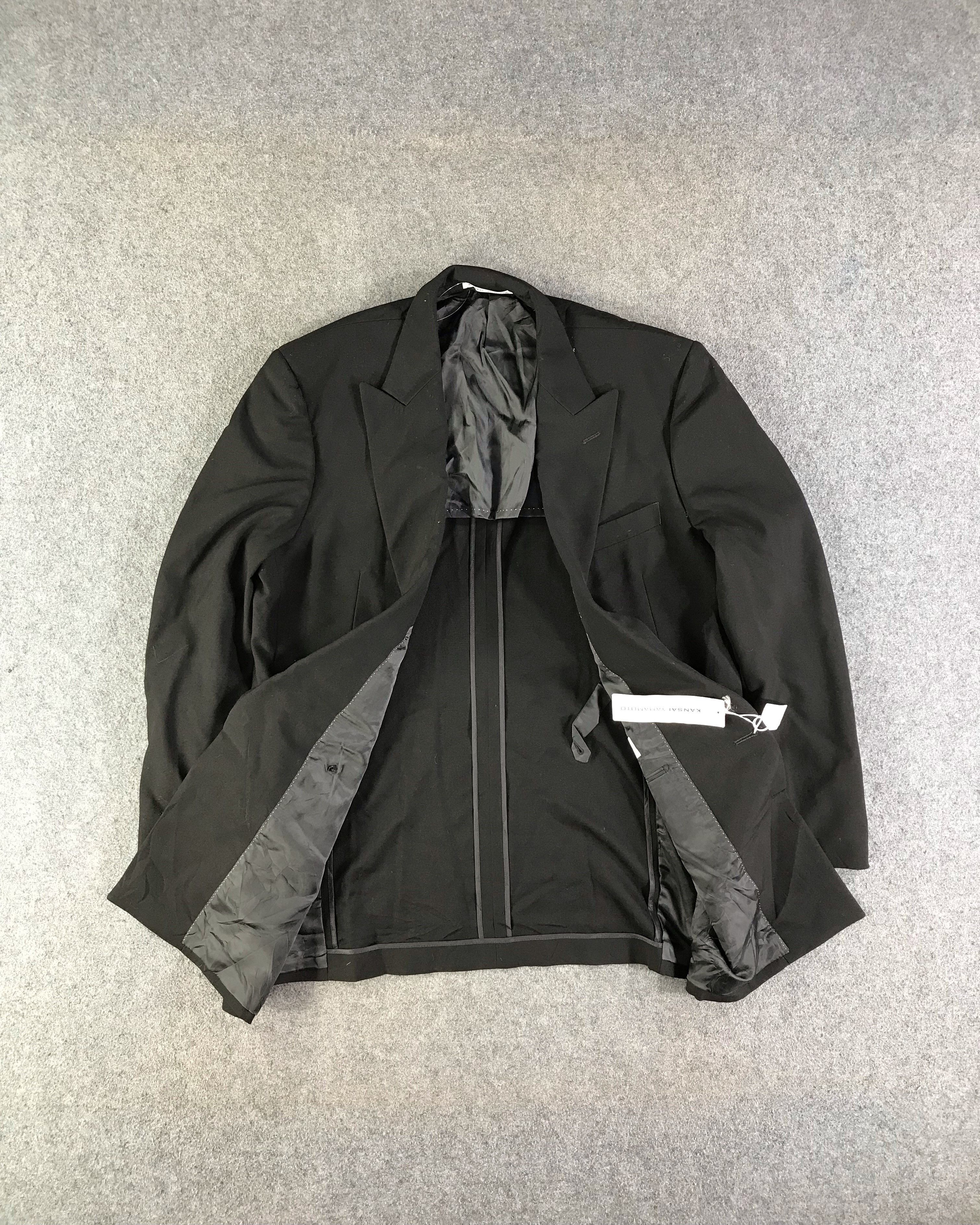 Japanese Brand Kansai Yamamoto Suit Blazer Jacket JC285 Size US M / EU 48-50 / 2 - 2 Thumbnail