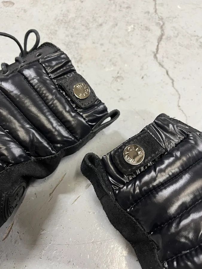 Moncler 2000s Moncler Black Suede Leather Puffer Boots Size US 8 / IT 38 - 4 Thumbnail