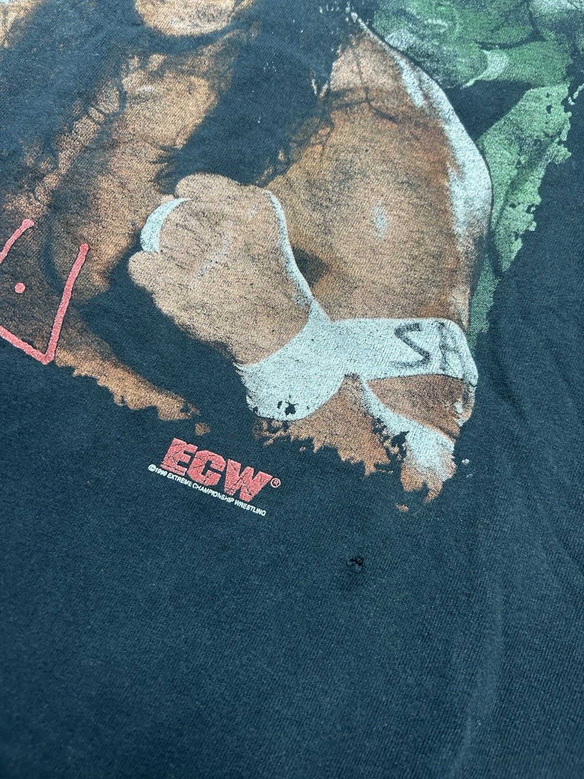 Vintage Vintage t shirt Sabu homicidal ECW wrestling chopped XXL Size US XXL / EU 58 / 5 - 3 Thumbnail