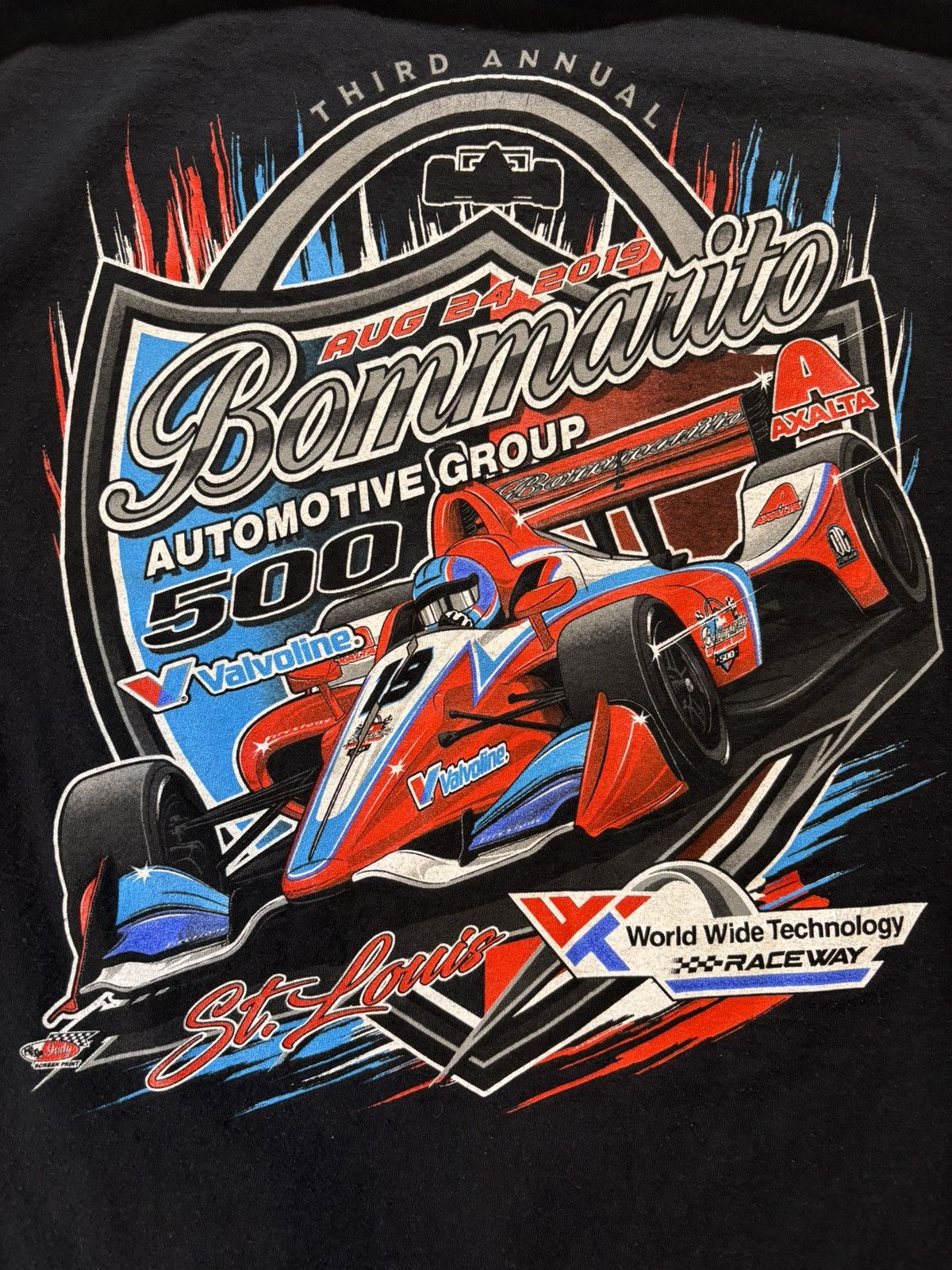 NASCAR Nascar “Bommarito 500” Tee (2014) Size US XL / EU 56 / 4 - 4 Thumbnail