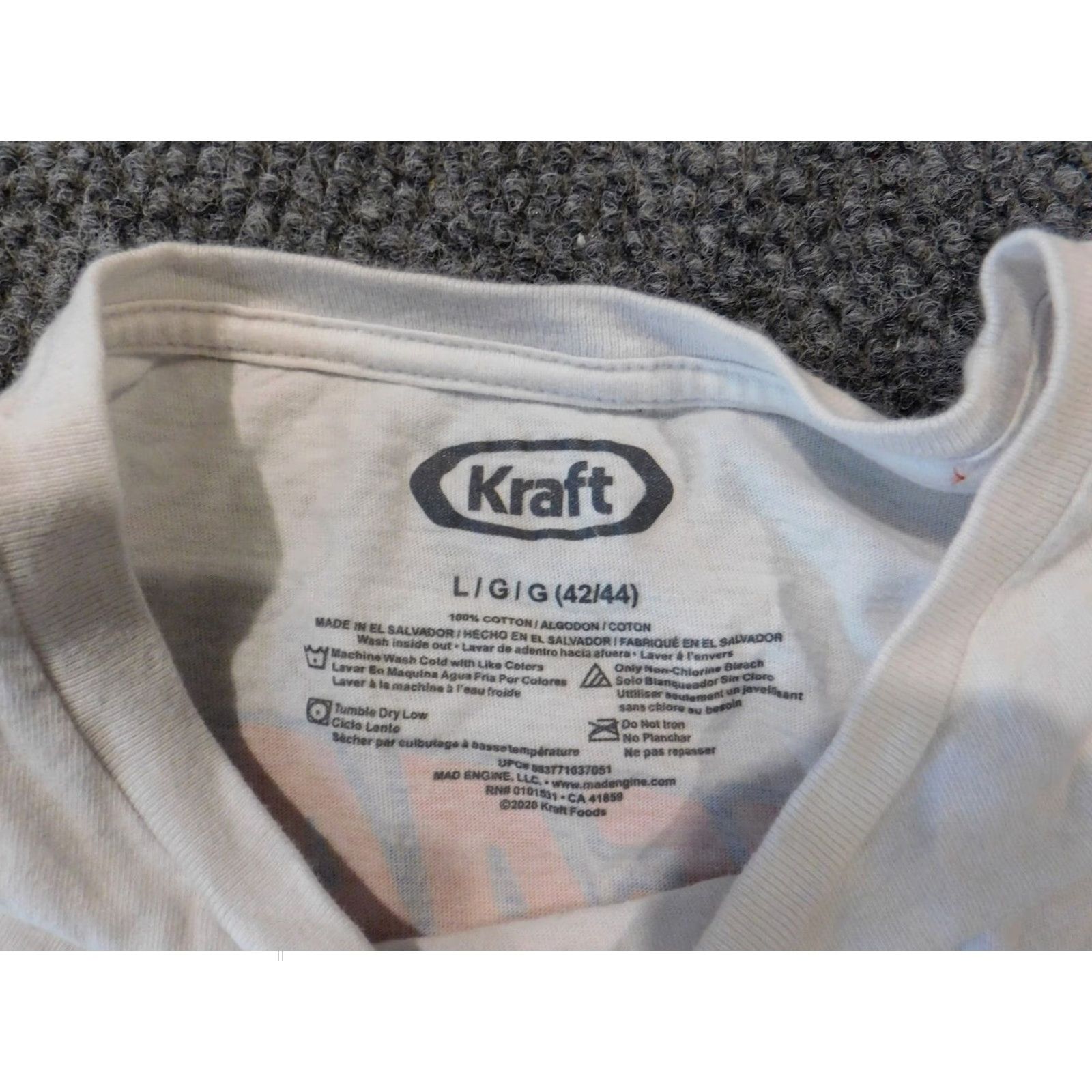 Vintage Kool-aid Kraft Womens Shirt L White Floral Dolman Sleeve Long Sleeve Button Collared Open Back Basic Blouse Casual American Style Mens/Womens Size L / US 10 / IT 46 - 5 Thumbnail