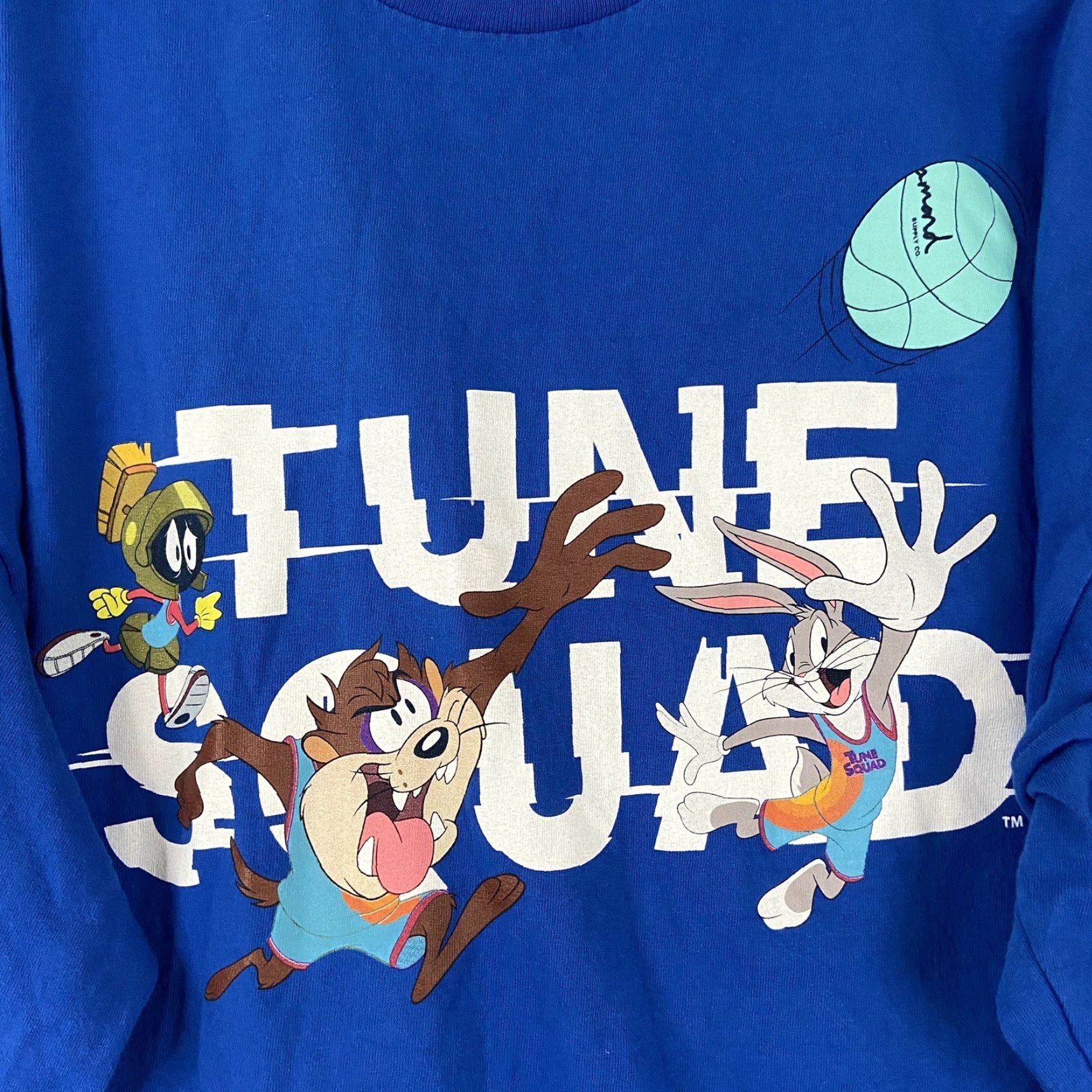 Diamond Supply Co. Diamond Supply Co Tune Squad T-Shirt Mens 2XL Blue Long Sleeve Graphic Tee Size US XXL / EU 58 / 5 - 5 Thumbnail