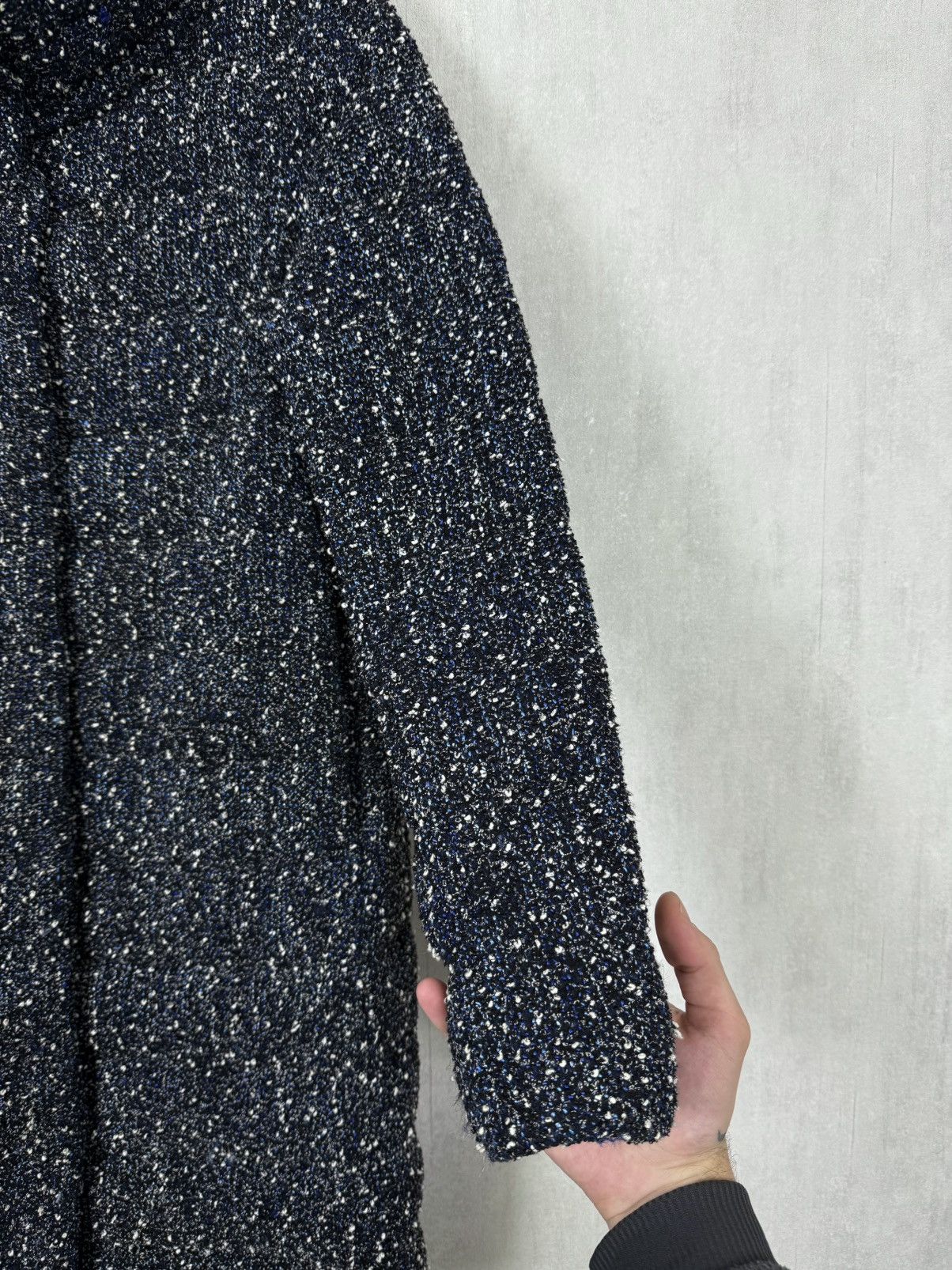 Herno Herno Women’s Tweed Down Long Jacket Size 40-42(?) Size S / US 4 / IT 40 - 9 Thumbnail