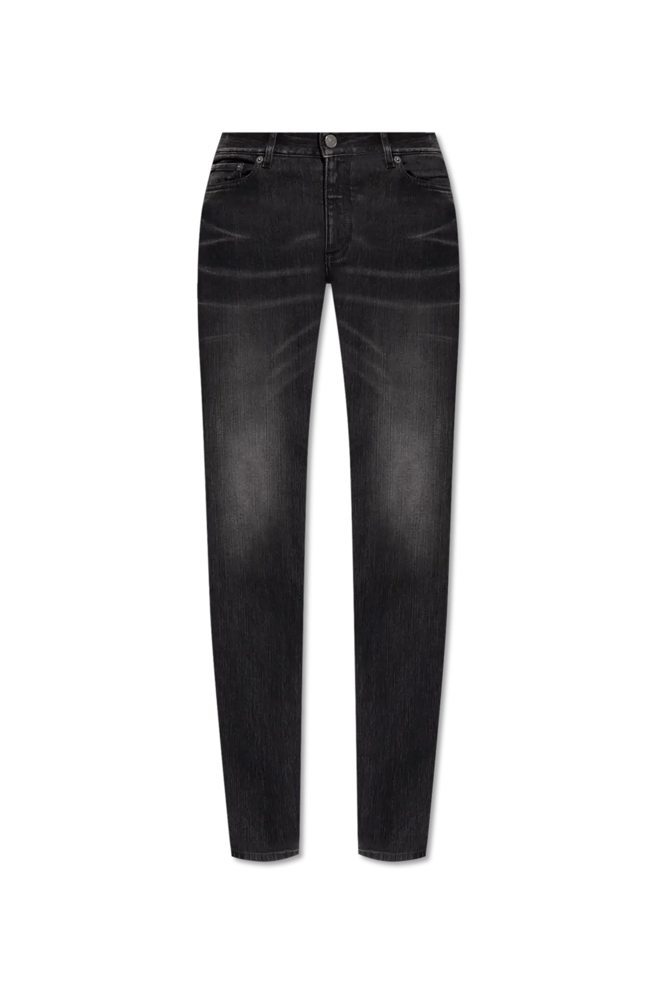 Balenciaga o1s1rm1225 Low Waist Seamless Pants in Black Size 27" / US 4 / IT 40 - 1 Thumbnail