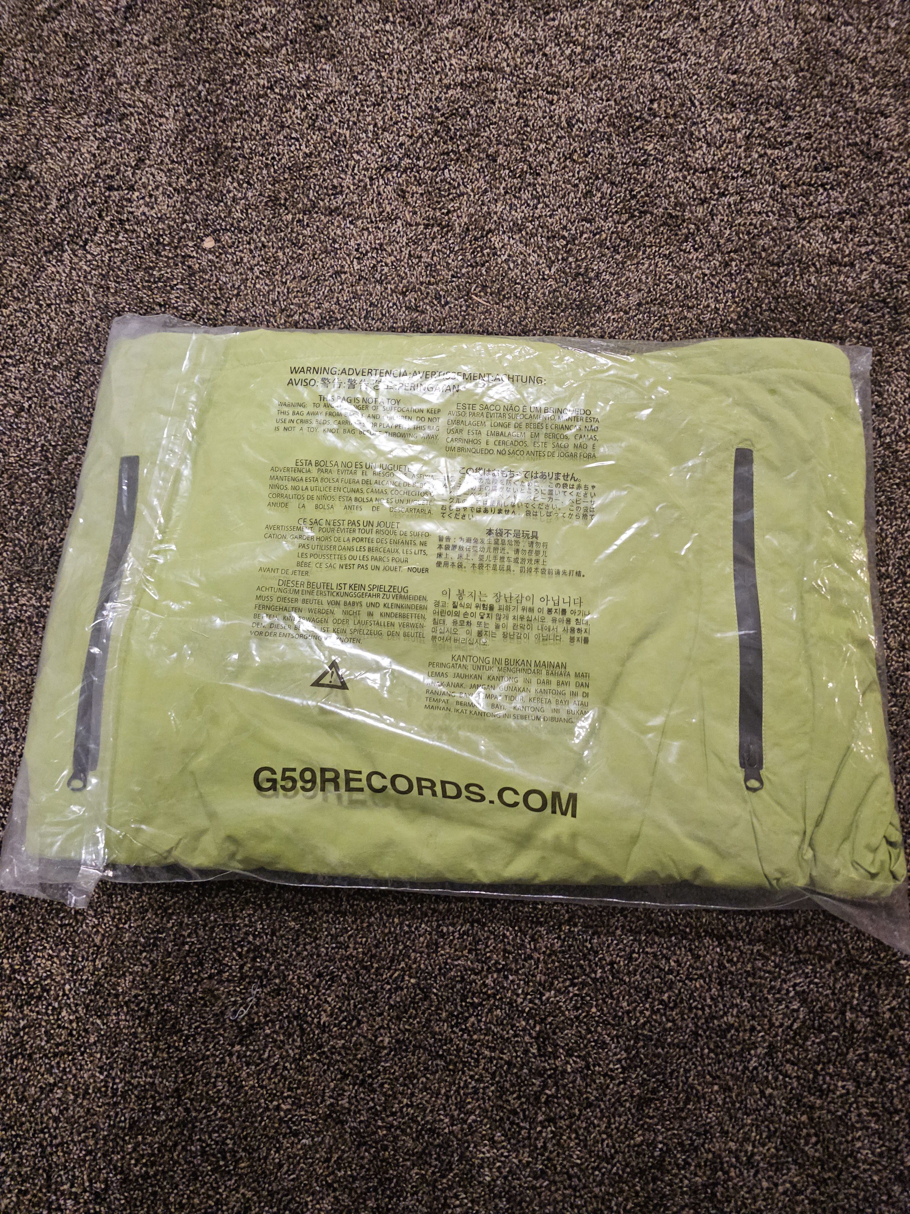 G59 Records G59 saftey green shelter jacket INLFTRGMH Size US XL / EU 56 / 4 - 4 Thumbnail