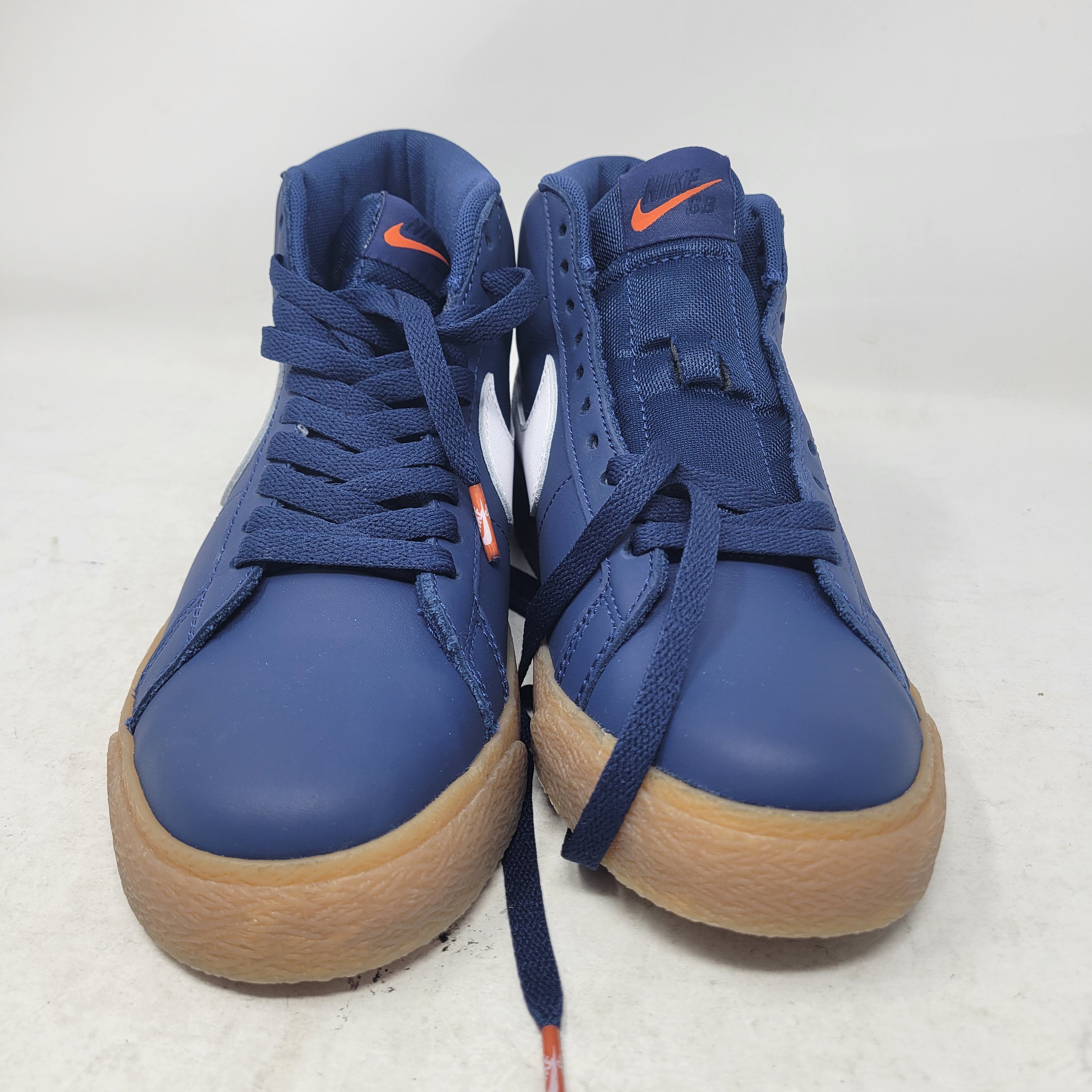 Nike × Nike SB Nike SB Blazer Mid Navy Gum Orange Label FJ1680-400 6.5 Size US 6.5 / EU 39-40 - 4 Thumbnail