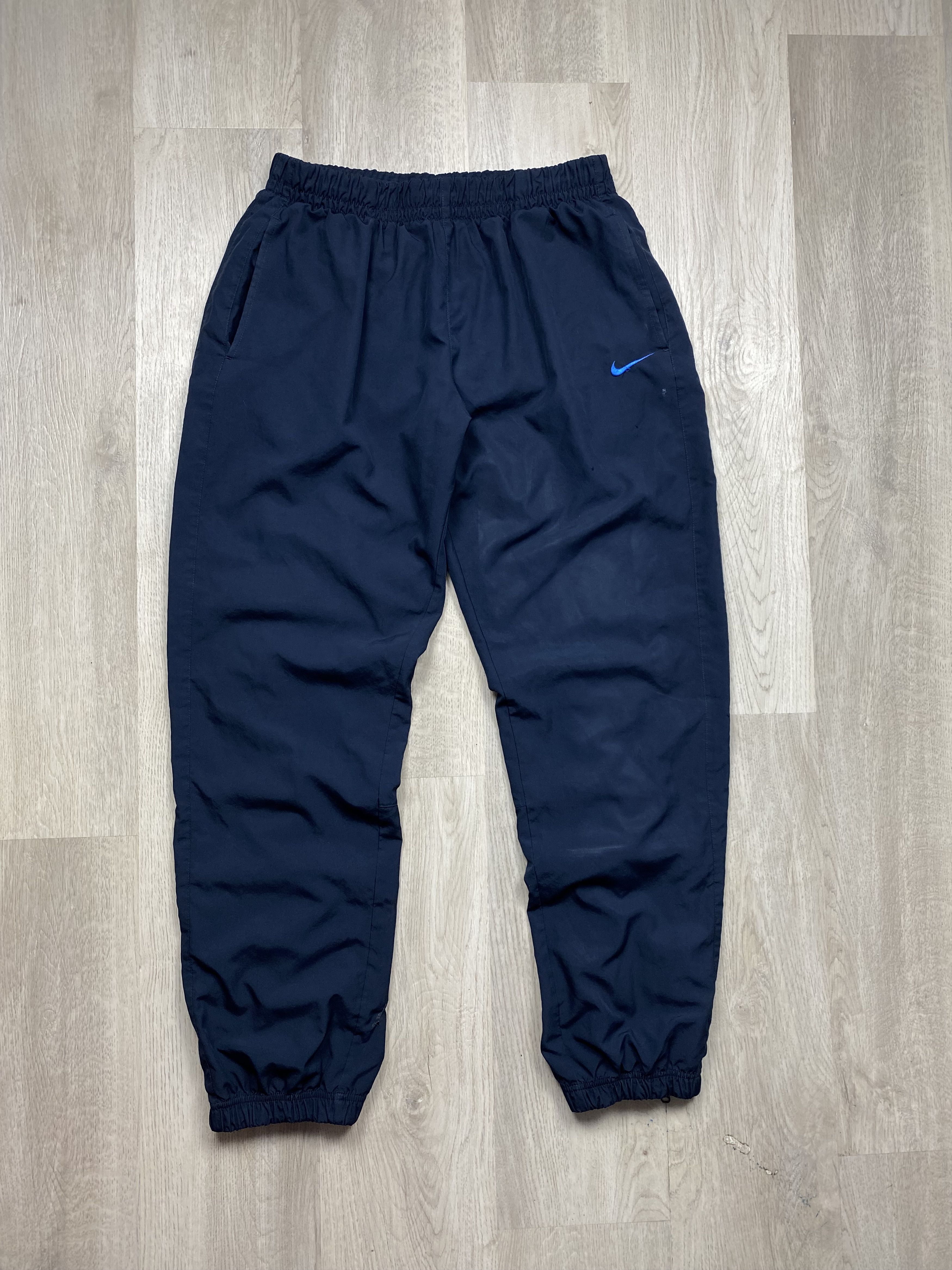 Nike × Vintage Nike Vintage Distressed Nylon Pants Y2K Drill Gorpcore Size US 34 / EU 50 - 1 Thumbnail