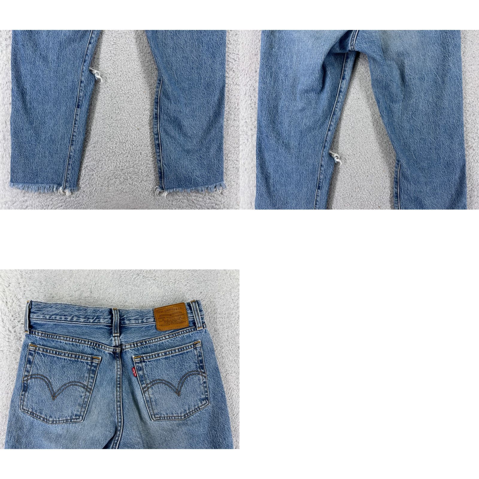 Levi's Levi's Jeans Womens 27 Blue Denim Wedgie Straight 27x26 Vintage No Size 27" / US 4 / IT 40 - 10 Thumbnail