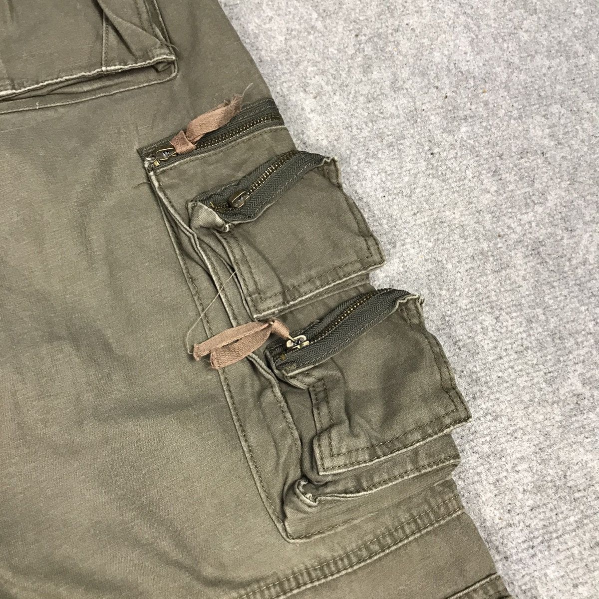 Japanese Brand × Vintage CARGO CREATOR CARGO POCKET TACTICAL BAGGY PANTS Size US 30 / EU 46 - 11 Thumbnail