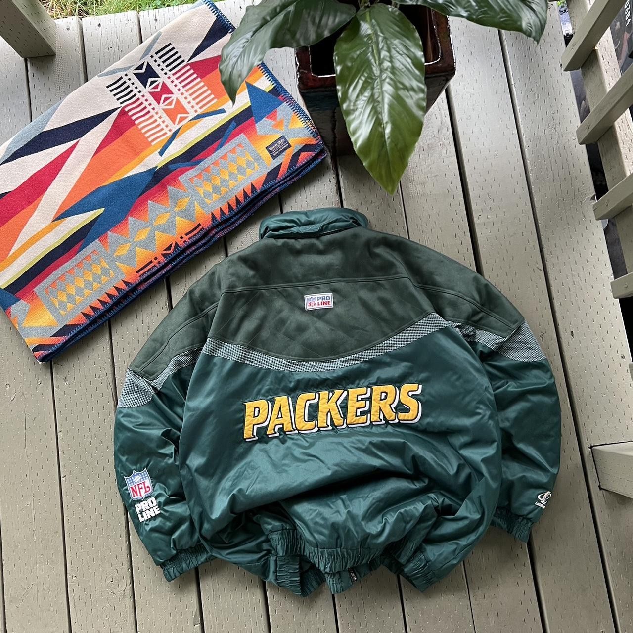 NFL × Starter × Vintage Vintage Green Bay Packers Jacket Size US XXL / EU 58 / 5 - 5 Thumbnail