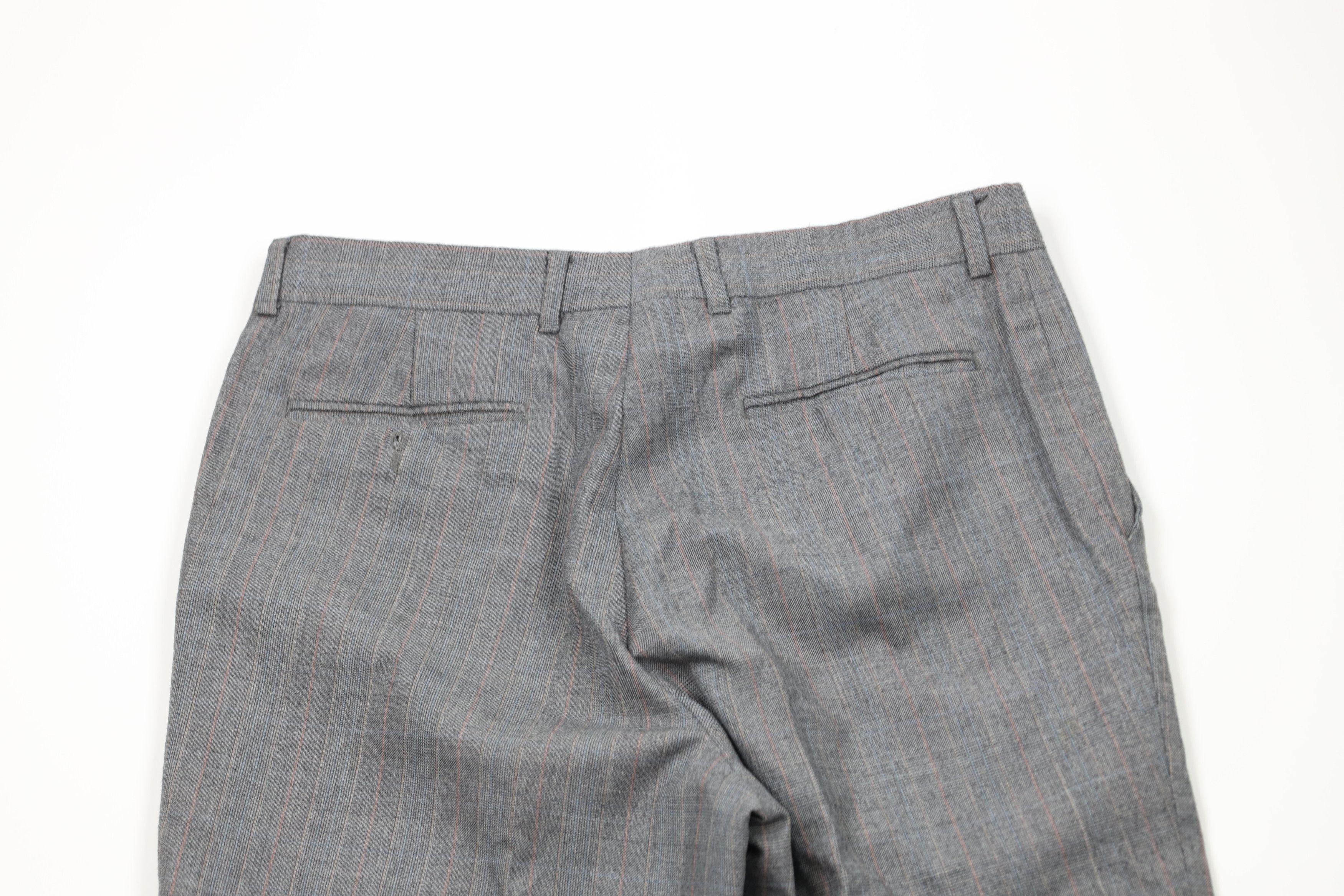 Vintage Vintage 70s Streetwear Wool Blend Wide Leg Chino Pants USA Size US 32 / EU 48 - 11 Thumbnail